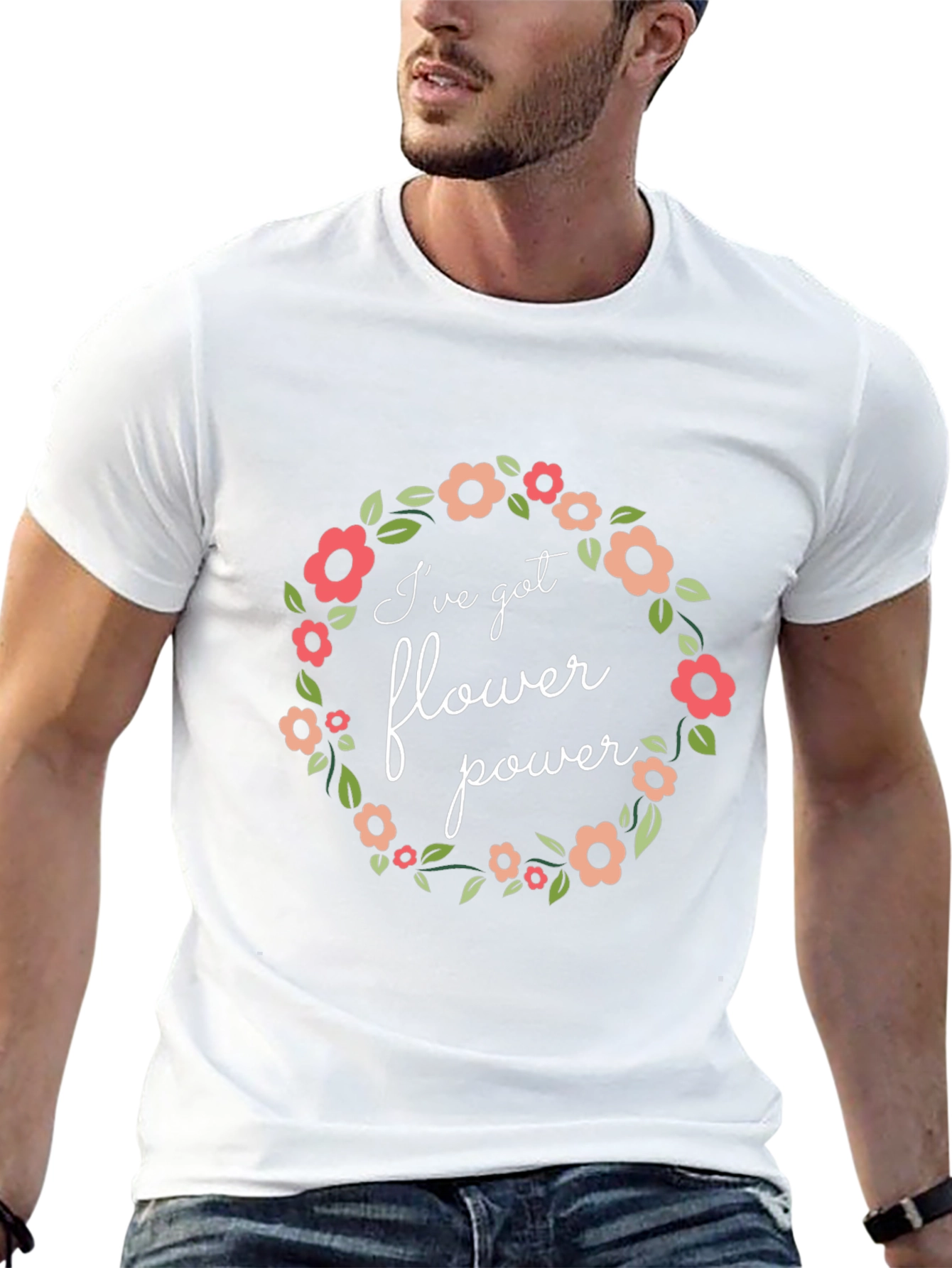 Flower Power Graphic T-Shirt