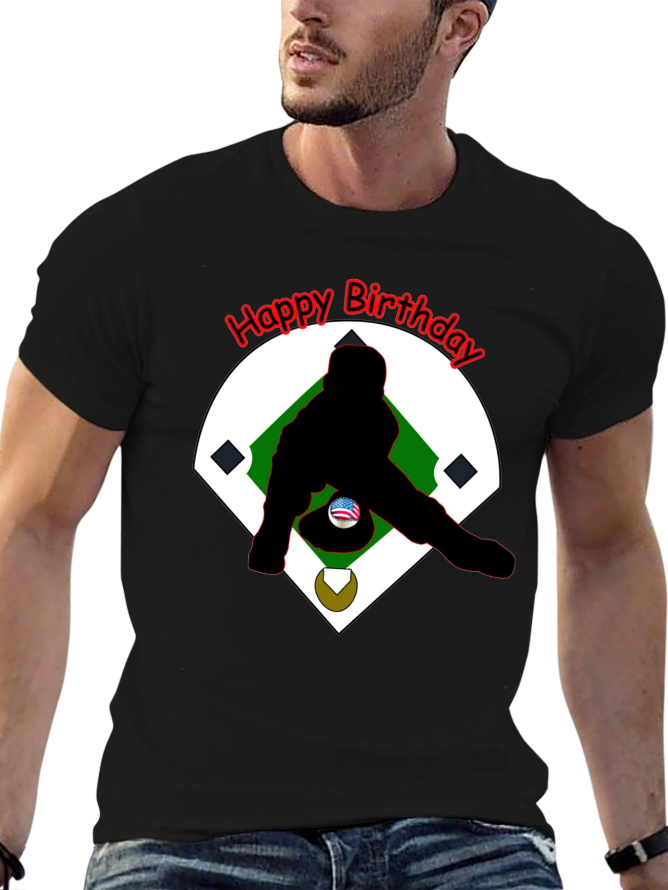 Baseball Birthday T-Shirt - Batter Up!