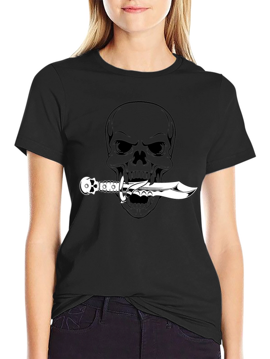 Skull & Dagger Graphic Tee - Mens Black T-Shirt