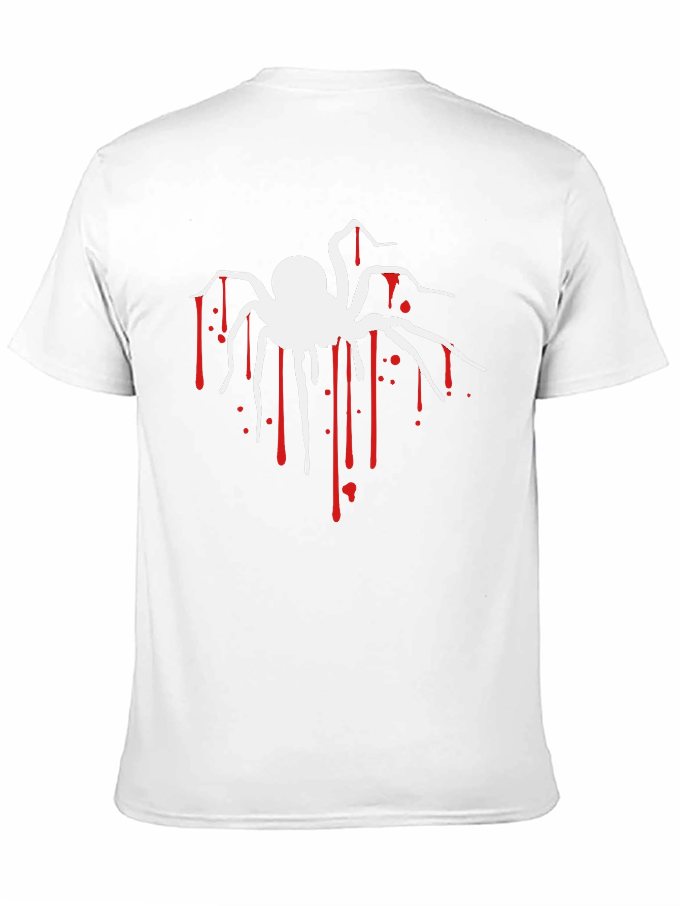 Creepy Spider Graphic Tee - Halloween T-Shirt
