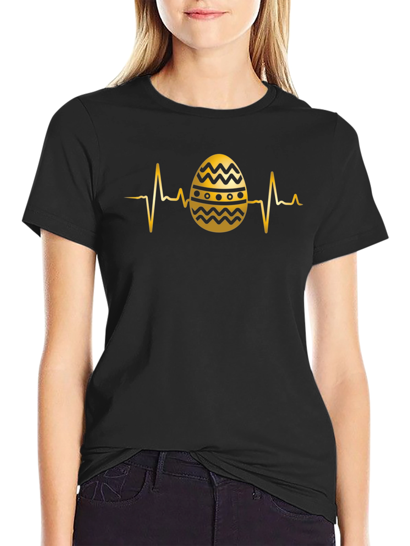 Easter Egg Heartbeat T-Shirt