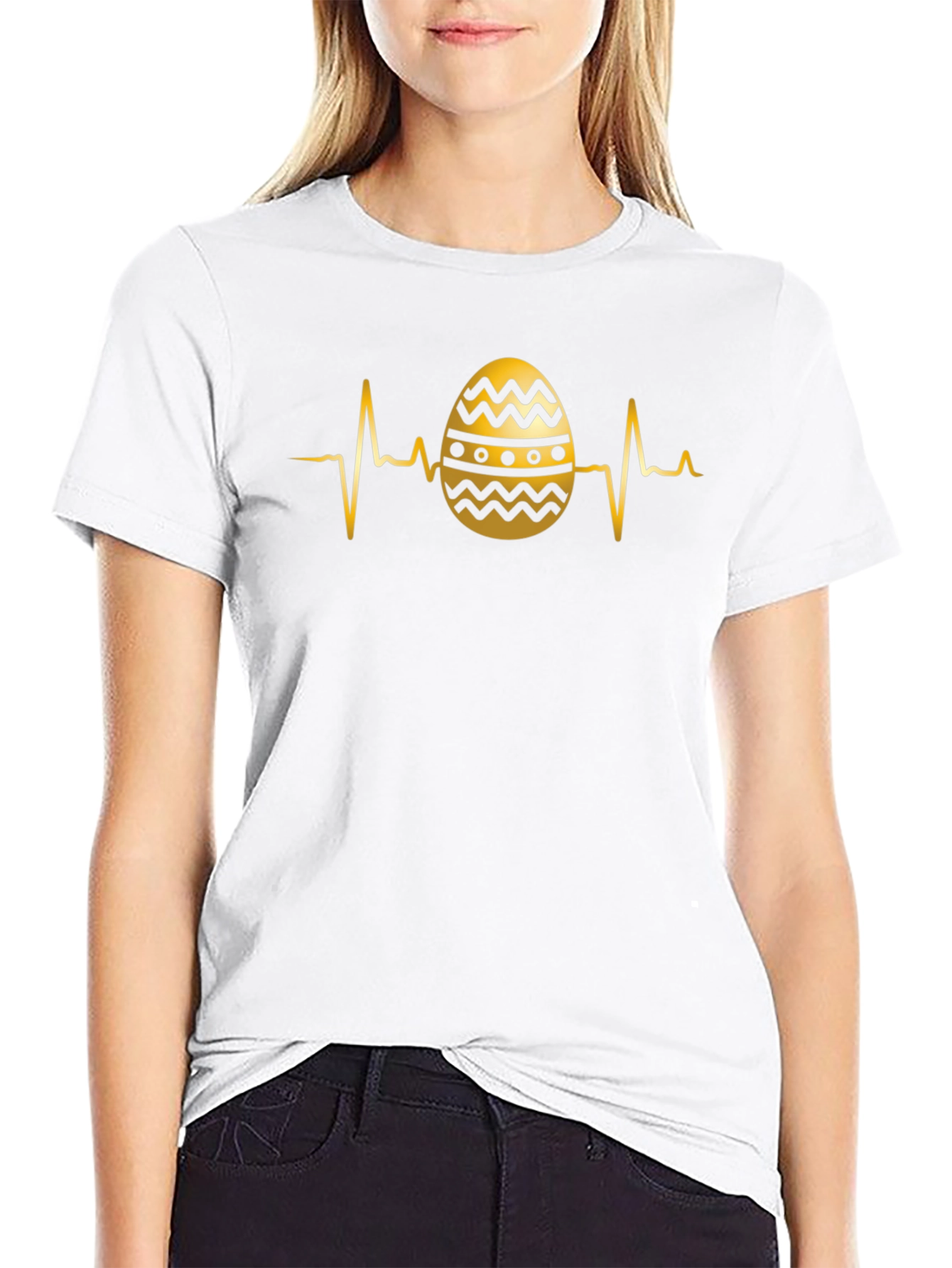 Easter Egg Heartbeat T-Shirt