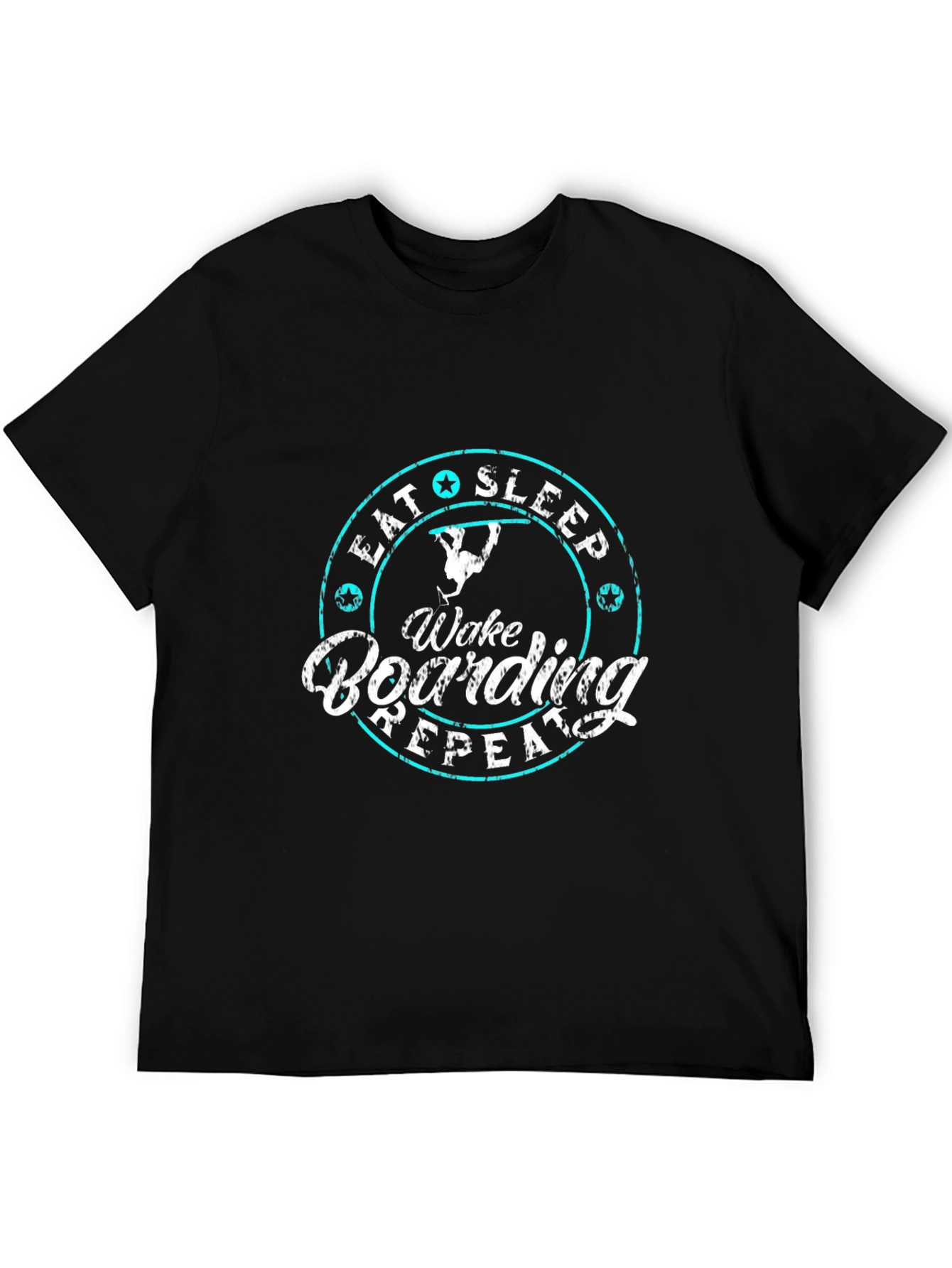 Eat Sleep Wake Boarding Repeat T-Shirt