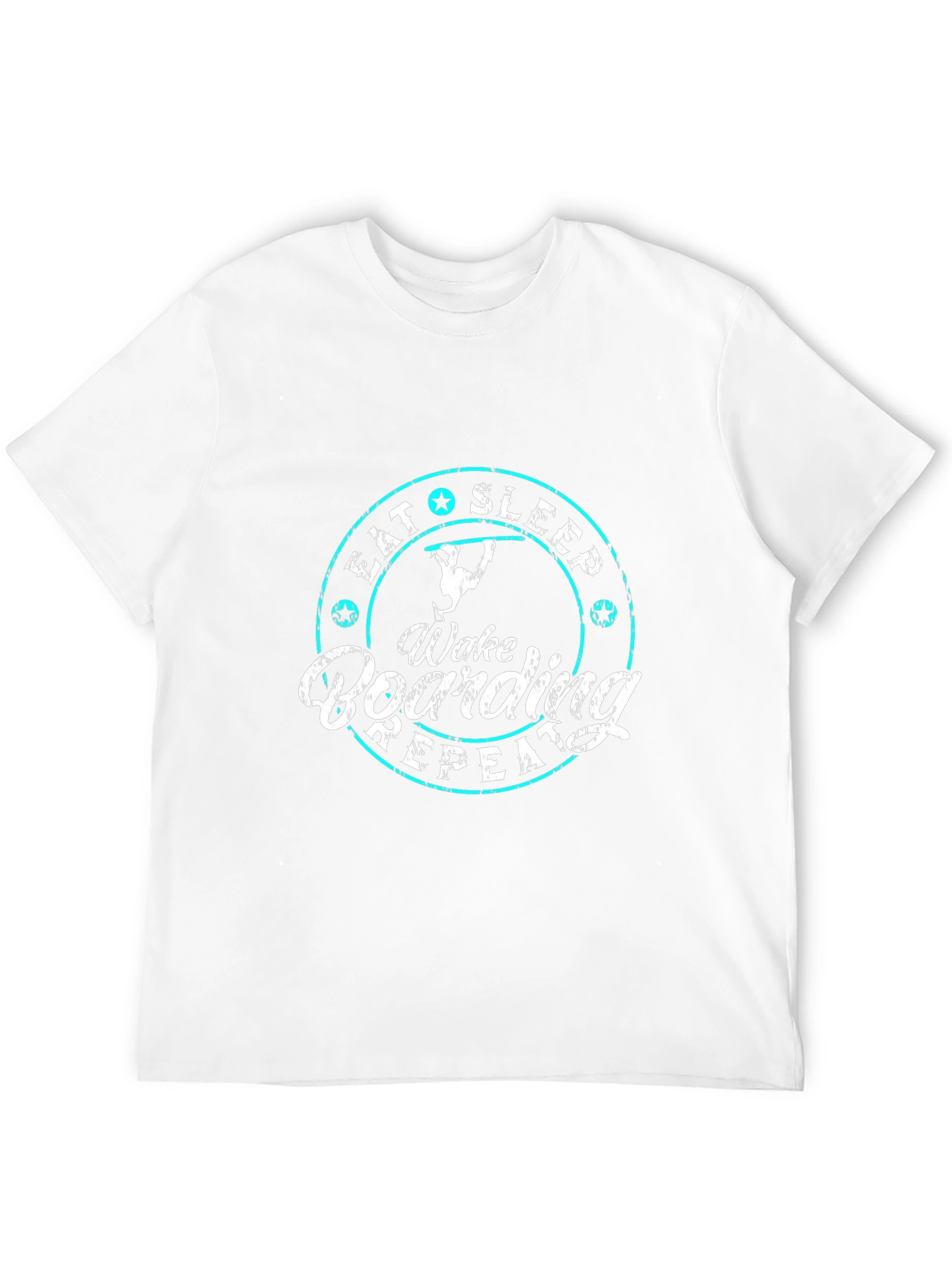 Eat Sleep Wake Boarding Repeat T-Shirt