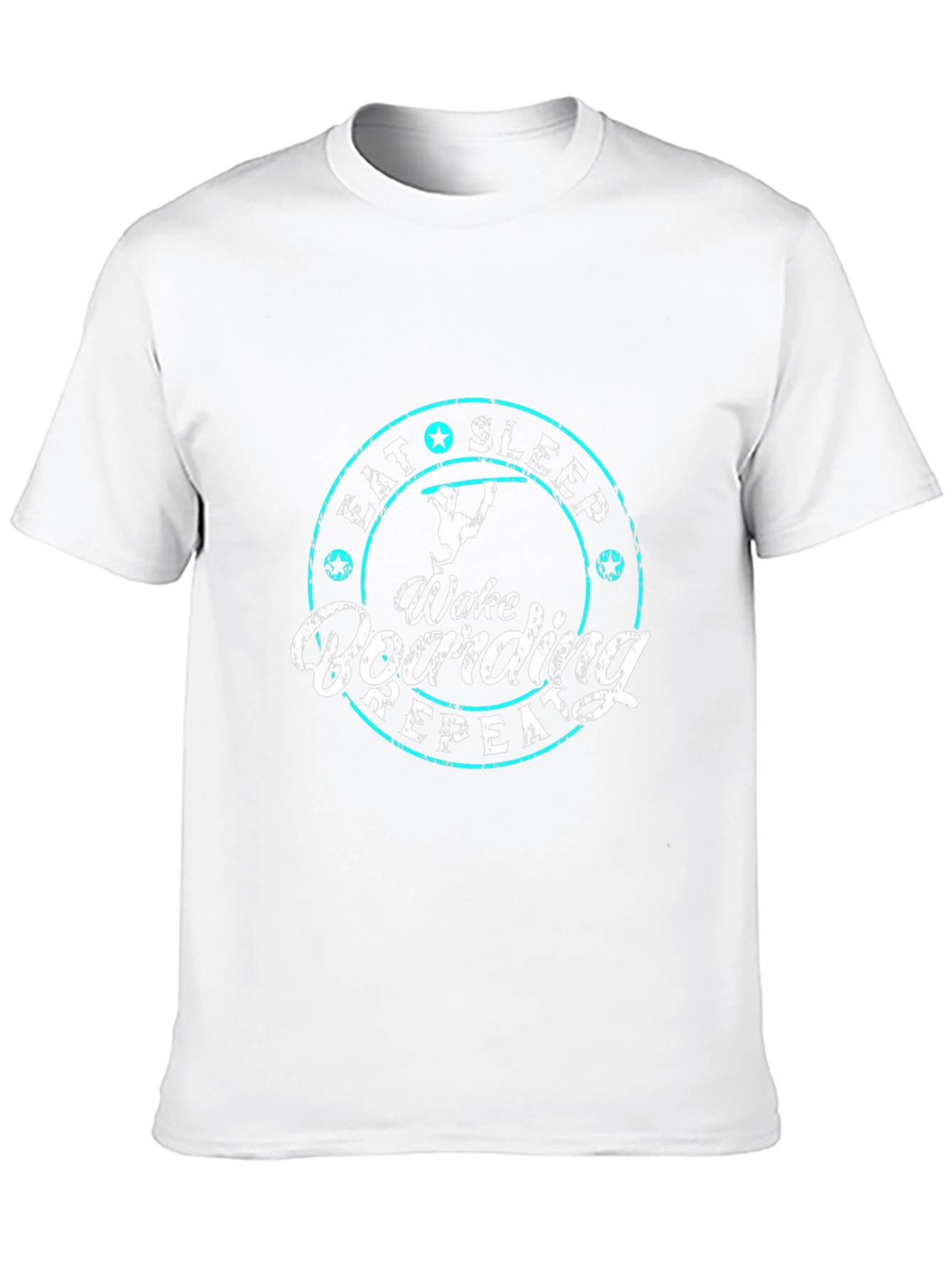 Eat Sleep Wake Boarding Repeat T-Shirt