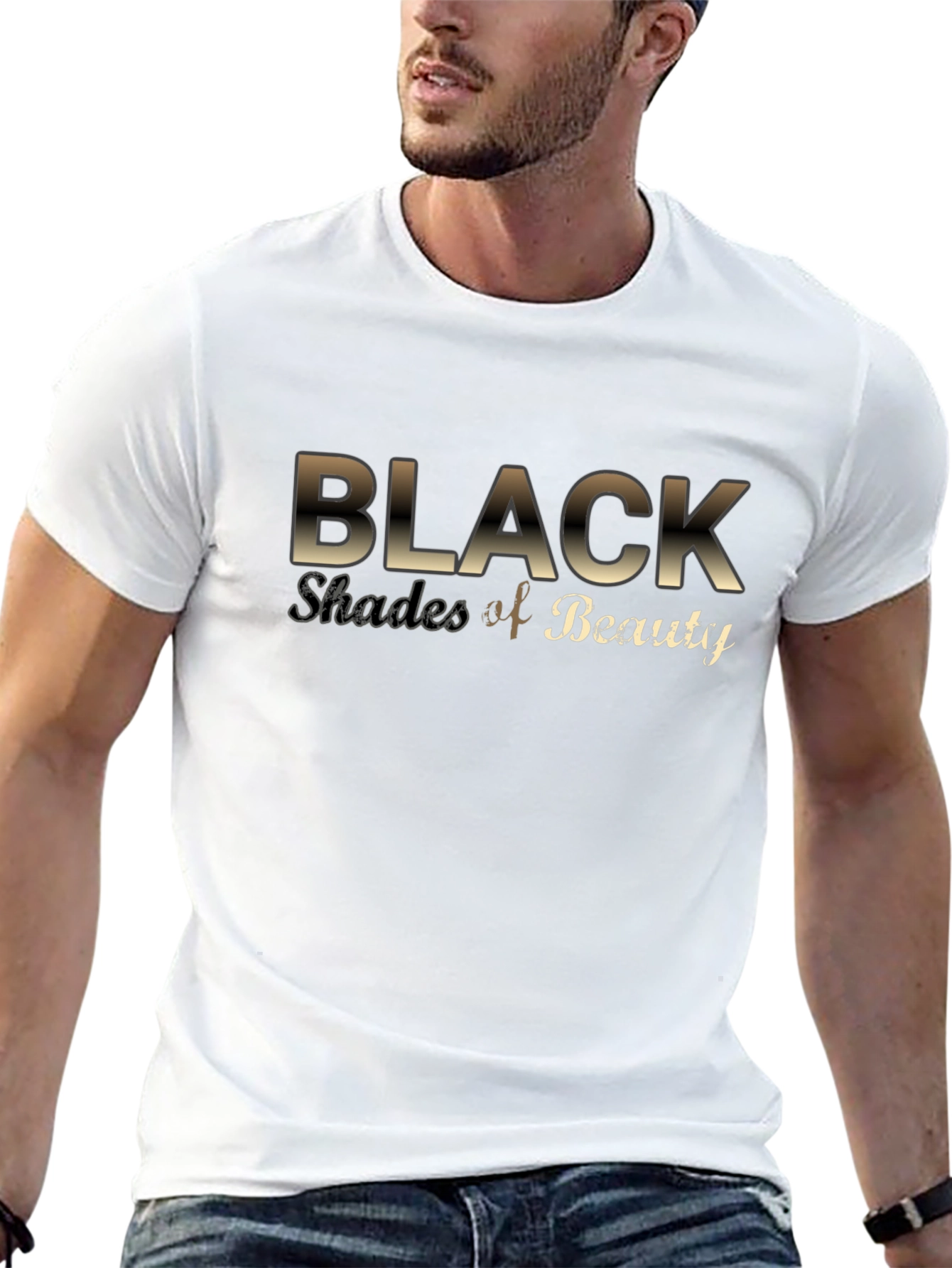 Black Shades of Beauty Graphic Tee