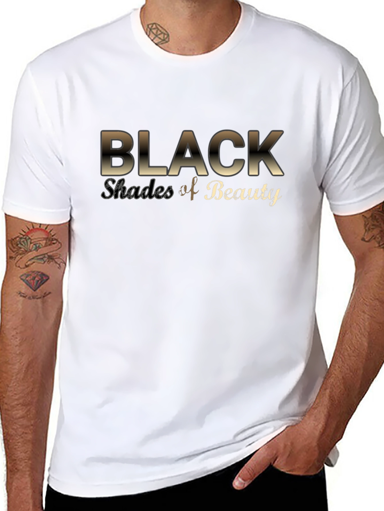 Black Shades of Beauty Graphic Tee