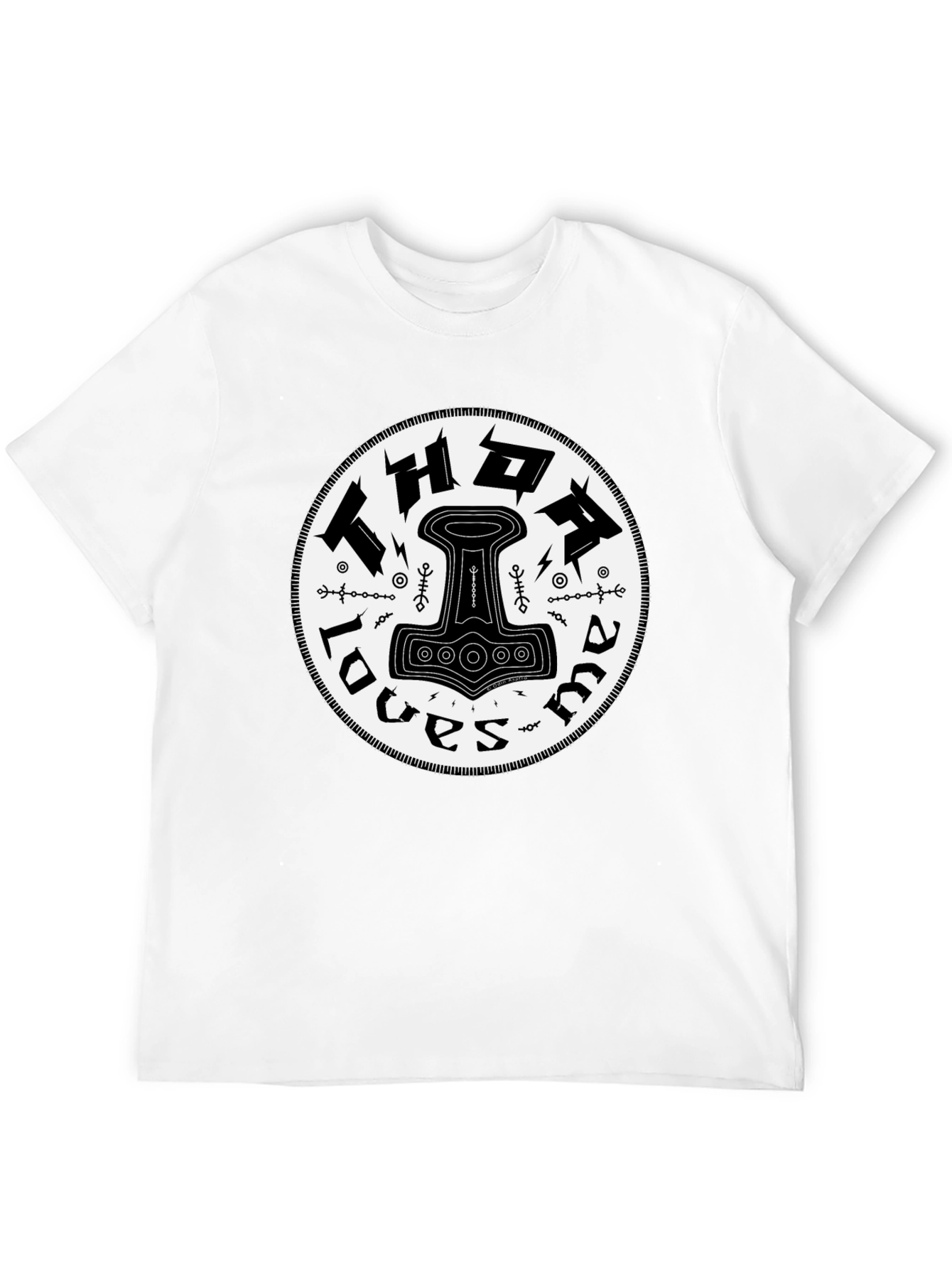 Thor Loves Mama T-Shirt Black