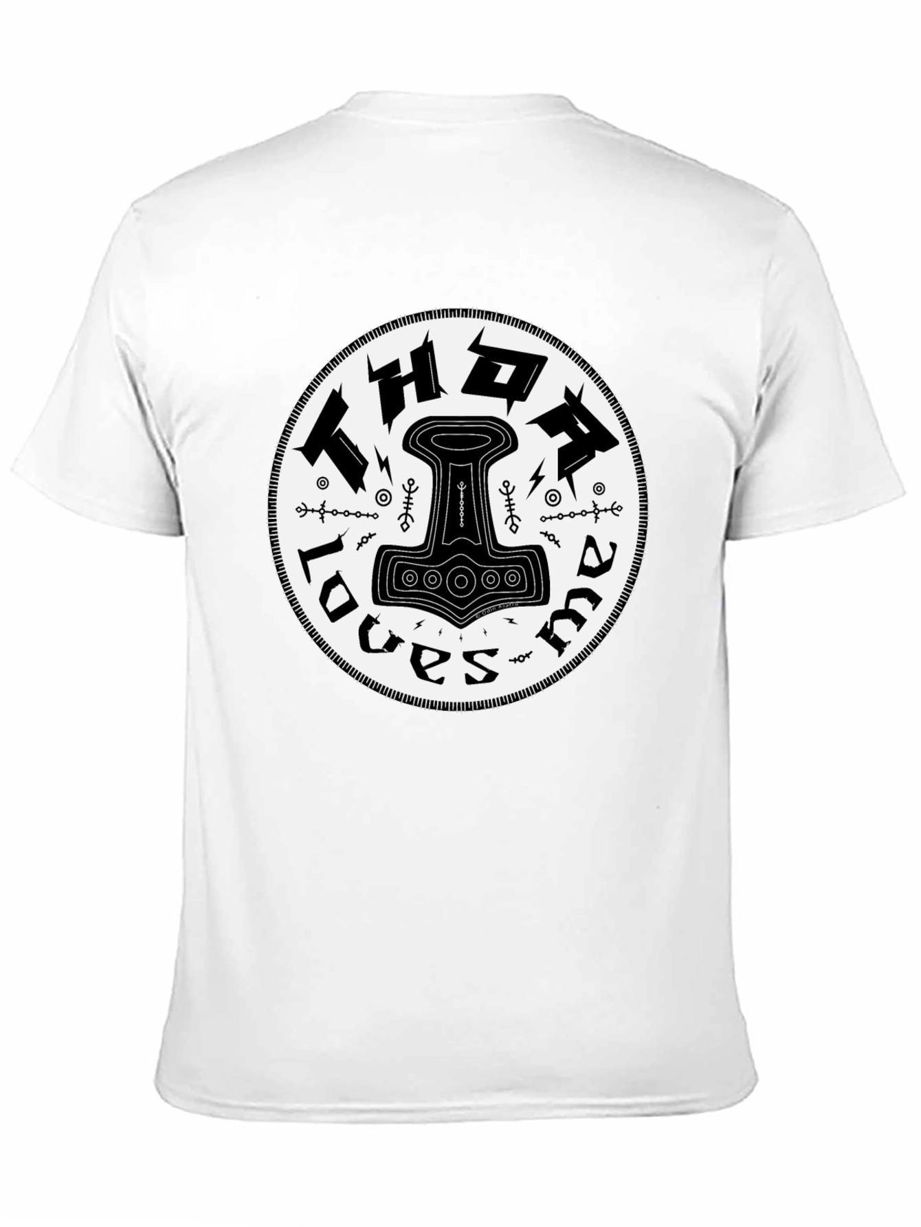 Thor Loves Mama T-Shirt Black