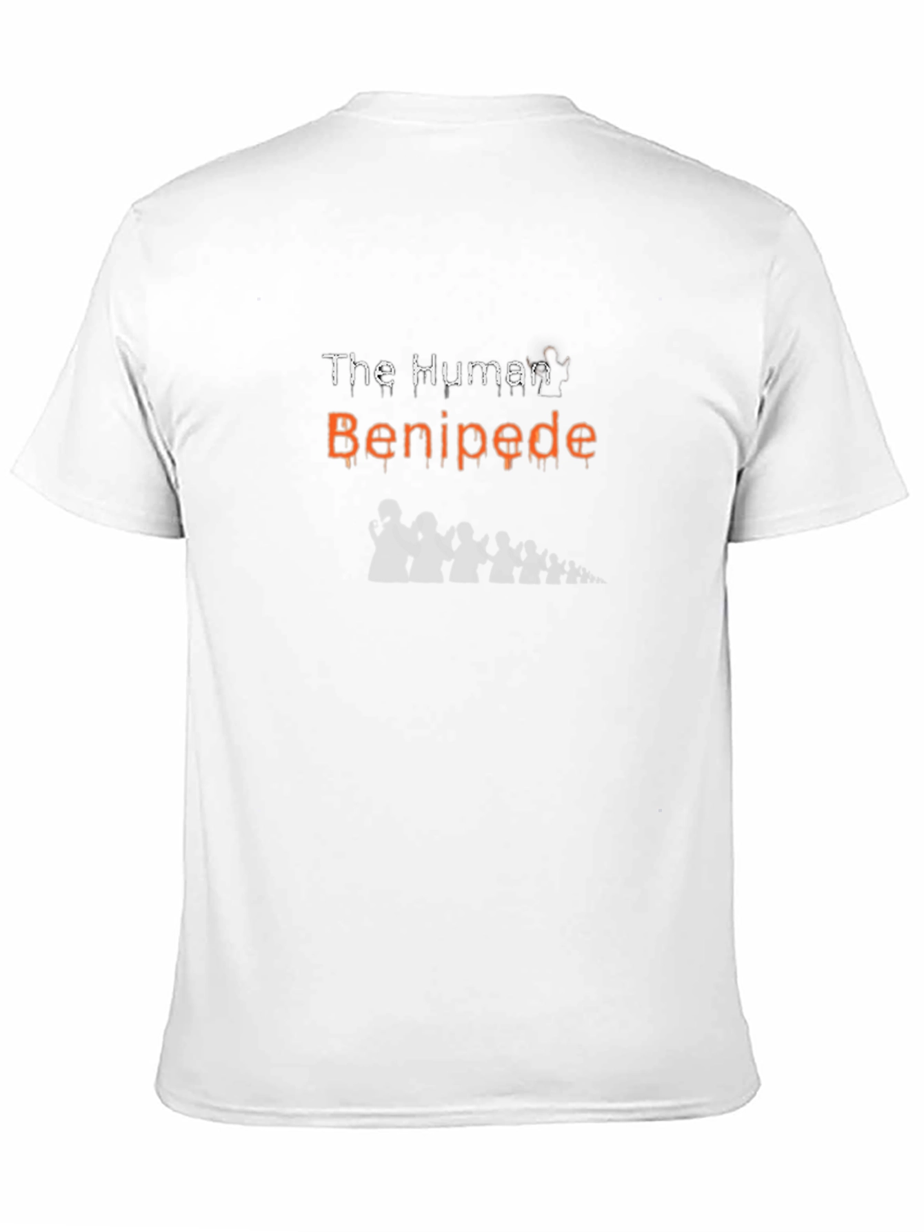 The Human Benipede Black Graphic T-Shirt