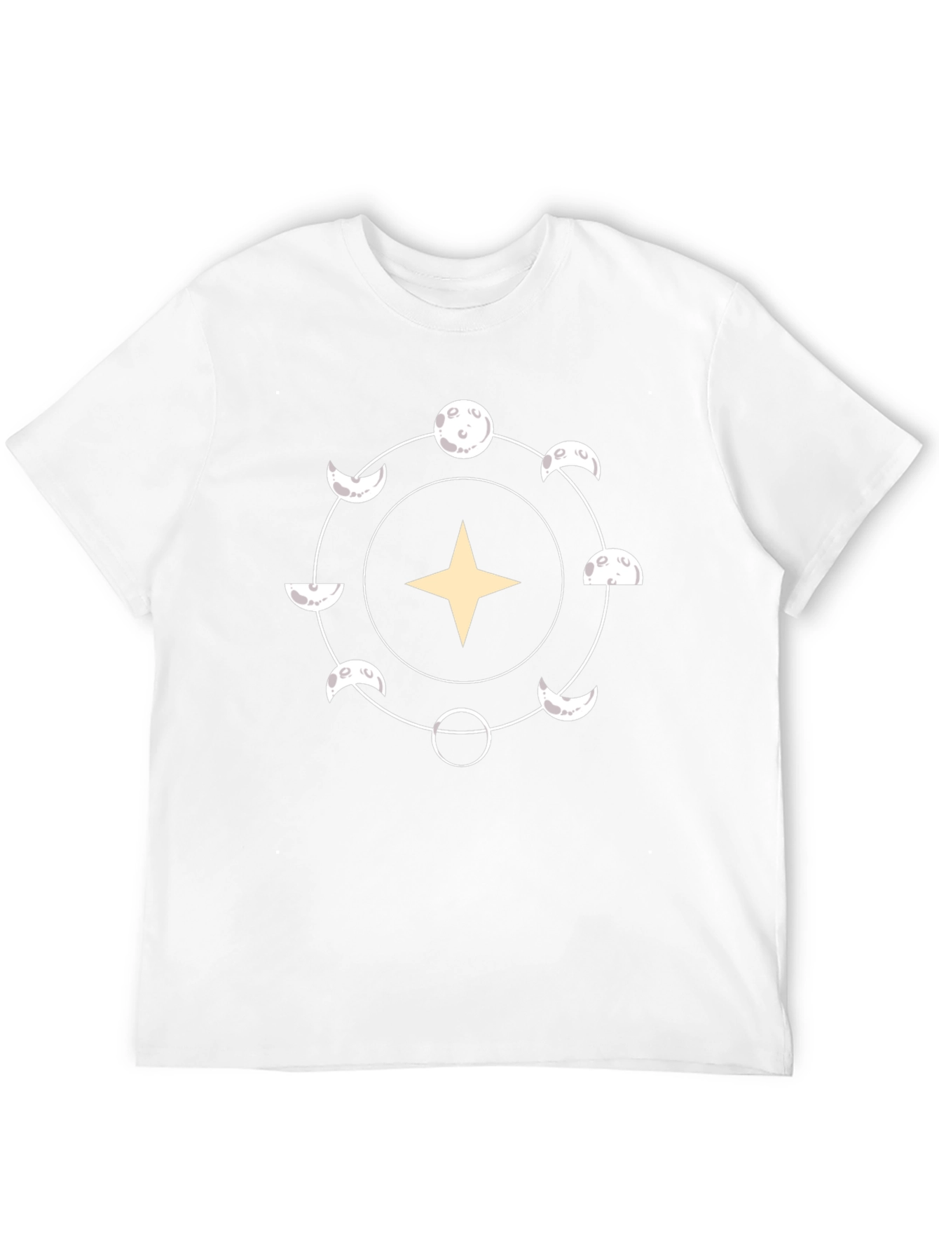Moon Phase Star Graphic Tee