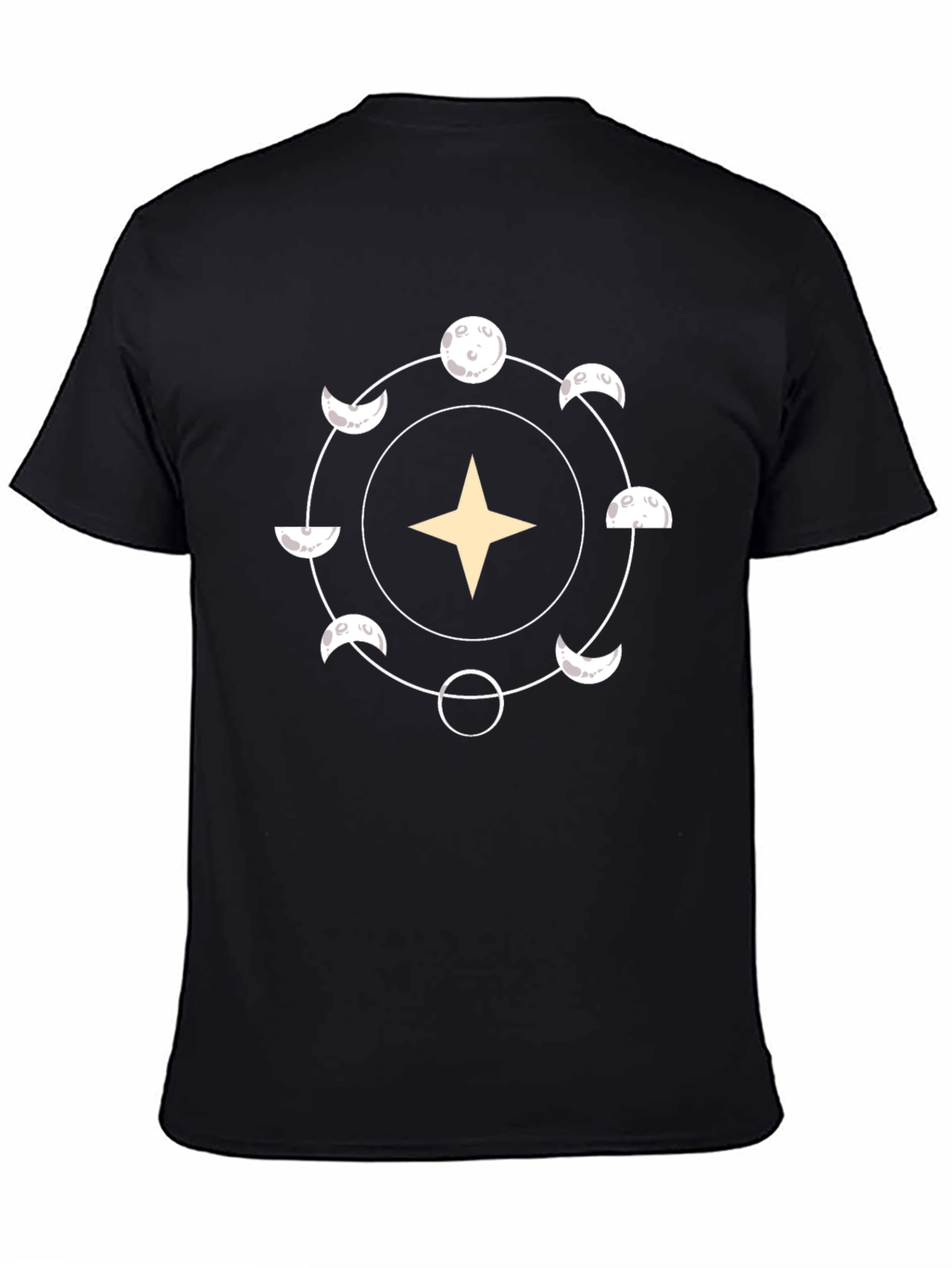 Moon Phase Star Graphic Tee