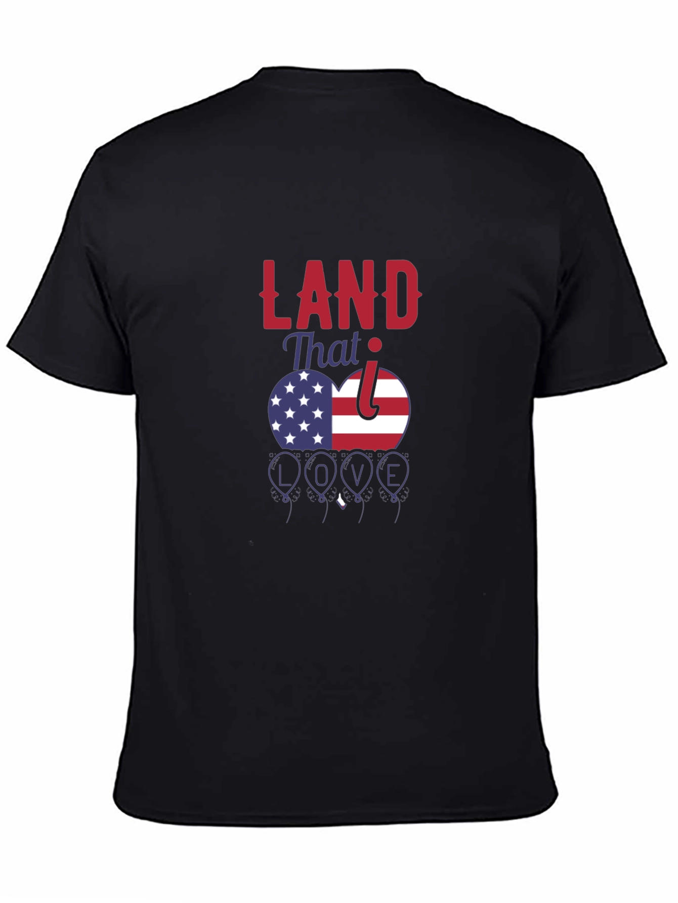 Patriotic Land That I Love Graphic T-Shirt