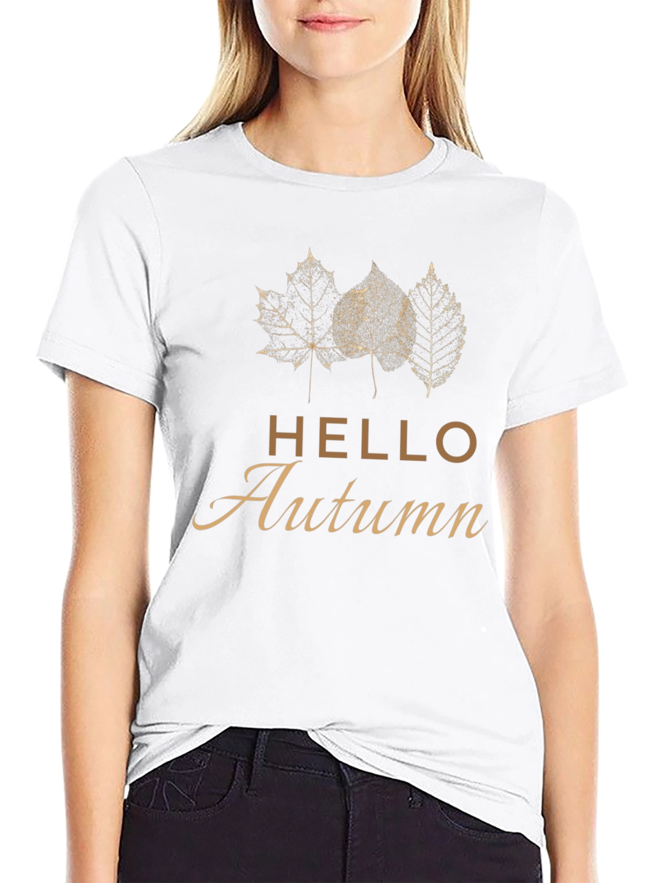 Hello Autumn Graphic Tee - Fall Fashion