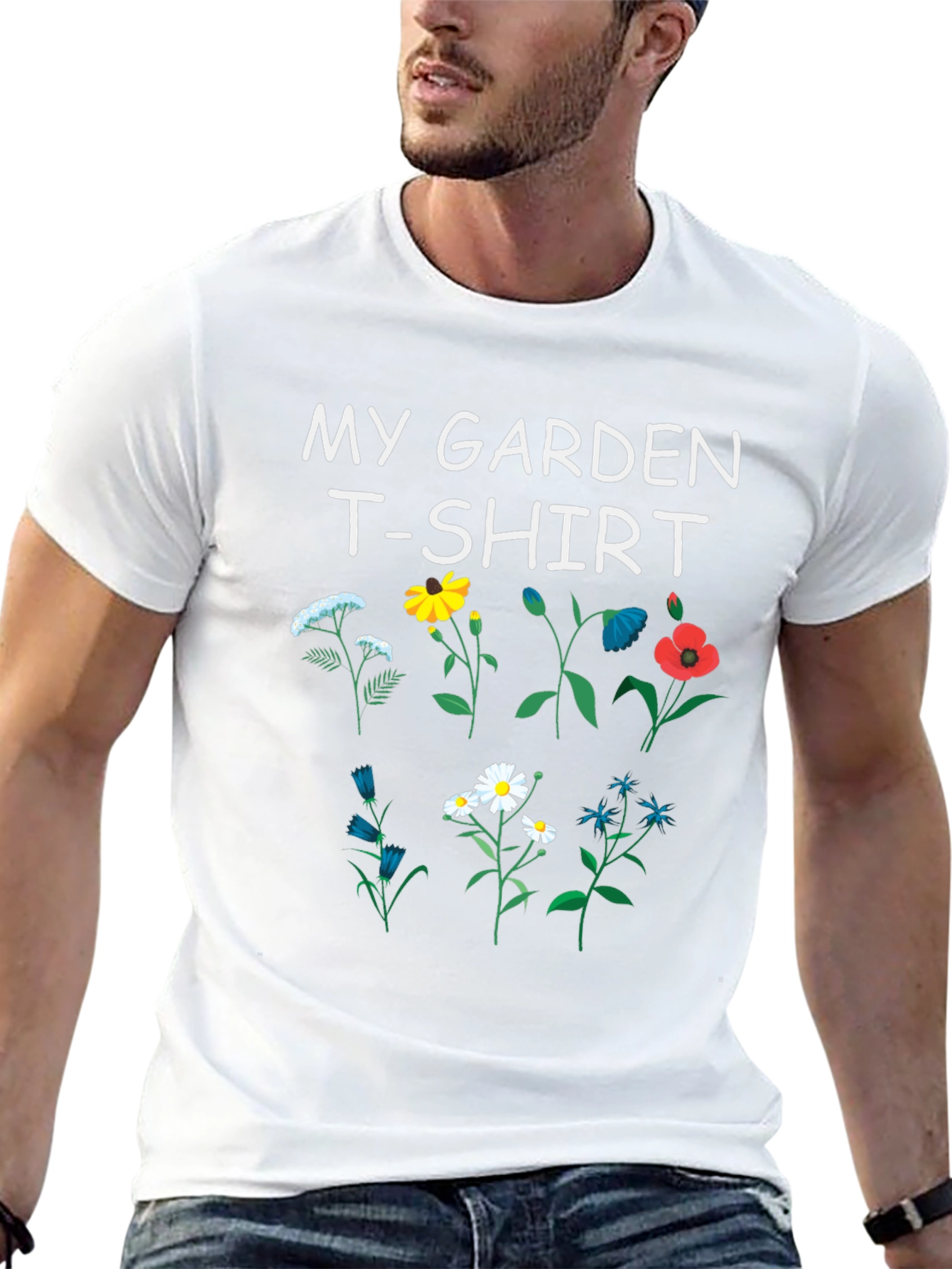My Garden T-Shirt: Floral Design