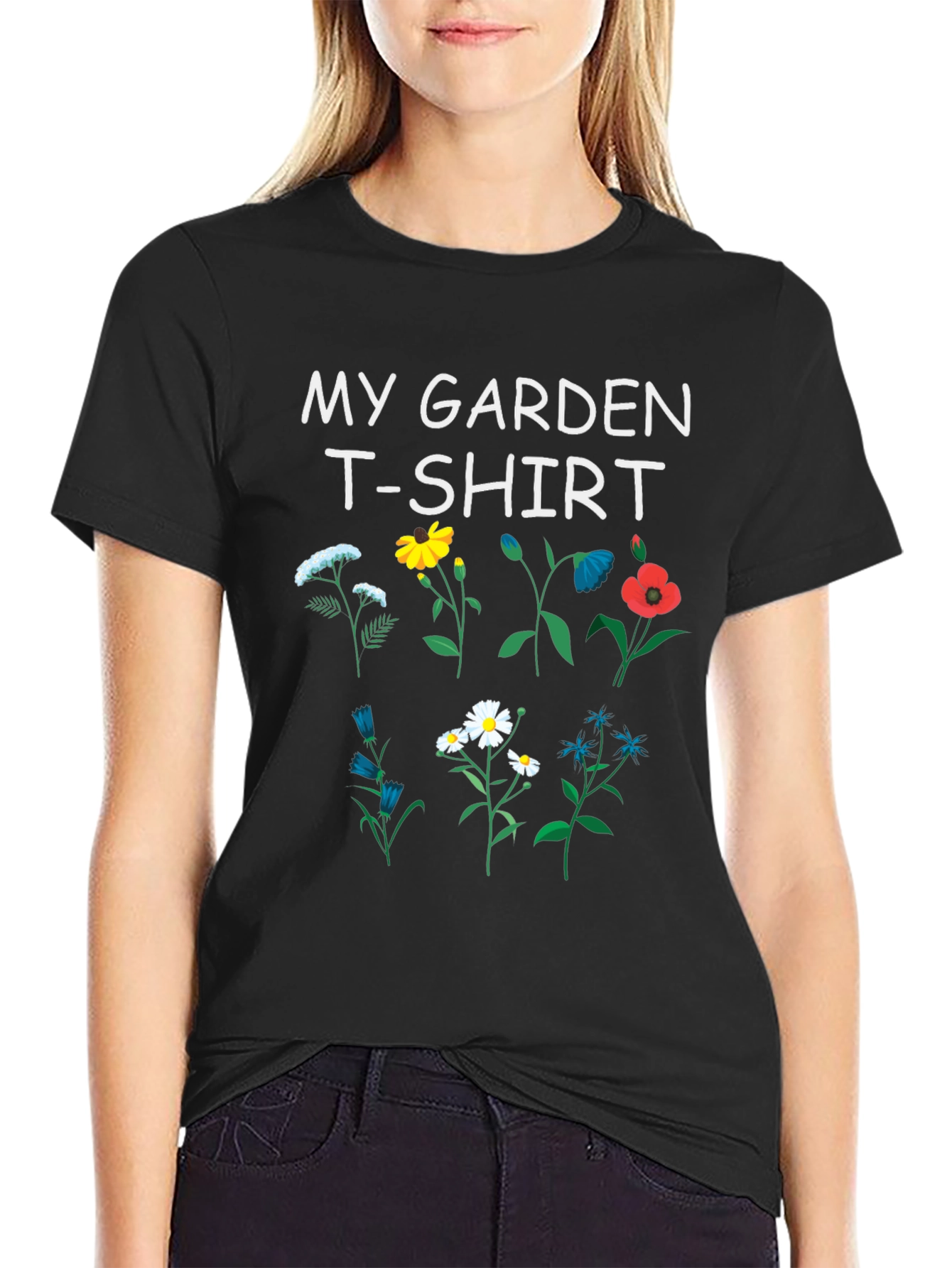 My Garden T-Shirt: Floral Design