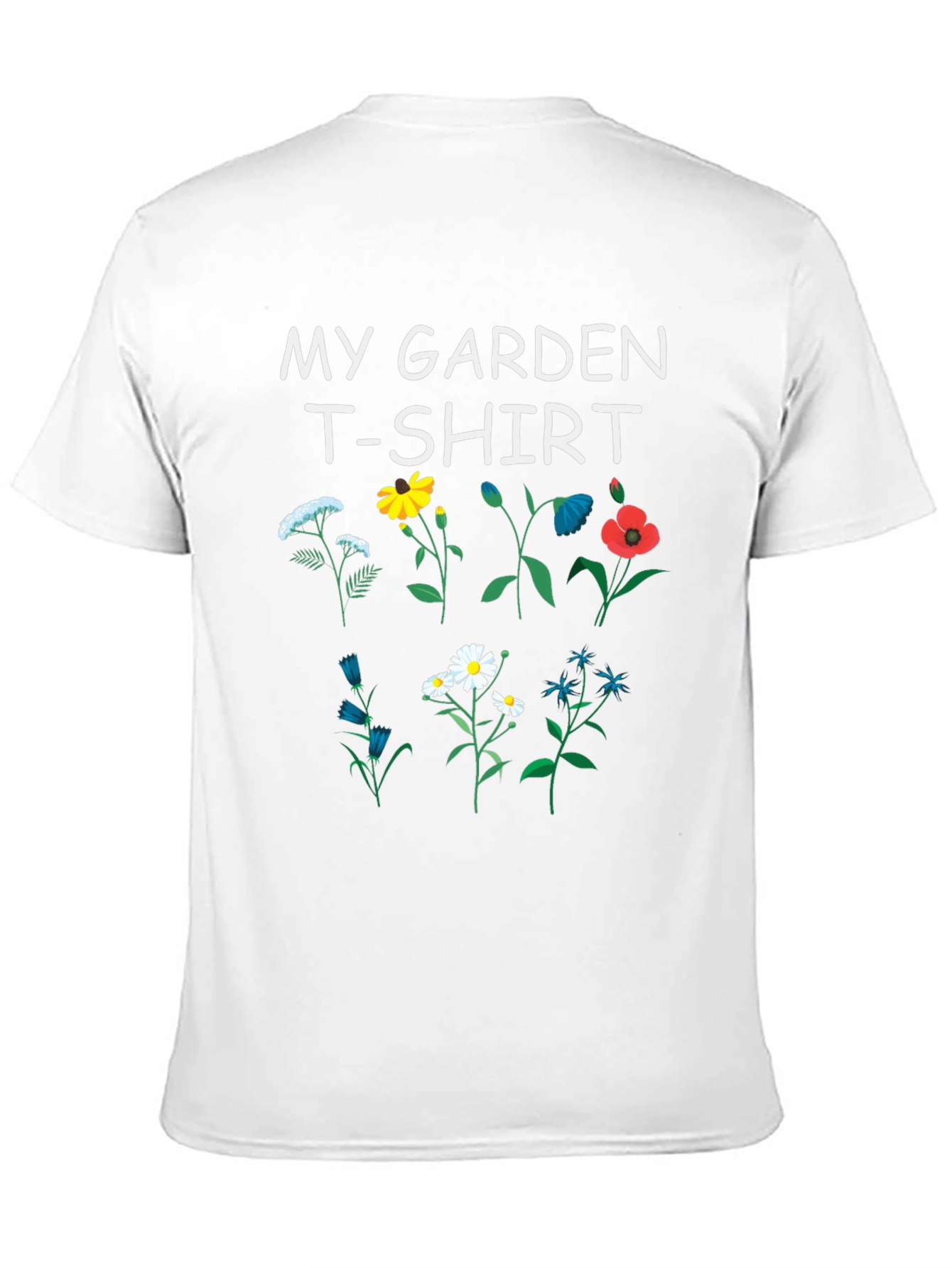 My Garden T-Shirt: Floral Design