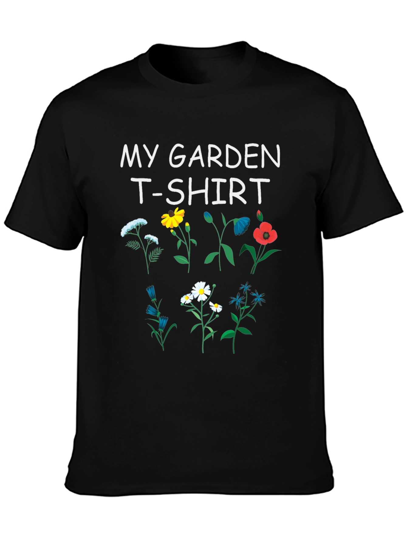 My Garden T-Shirt: Floral Design