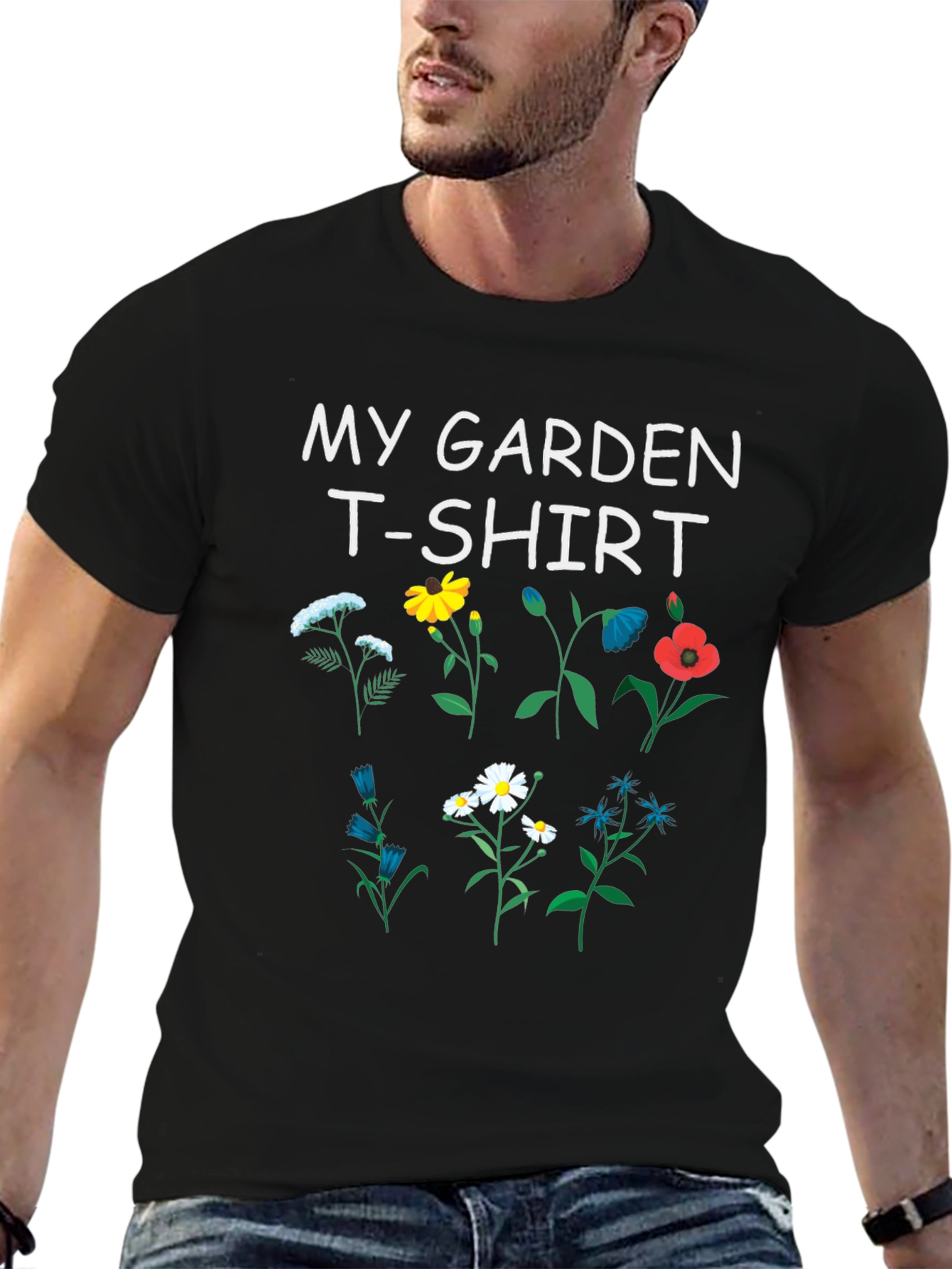 My Garden T-Shirt: Floral Design