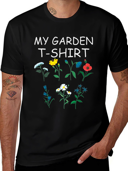 My Garden T-Shirt: Floral Design