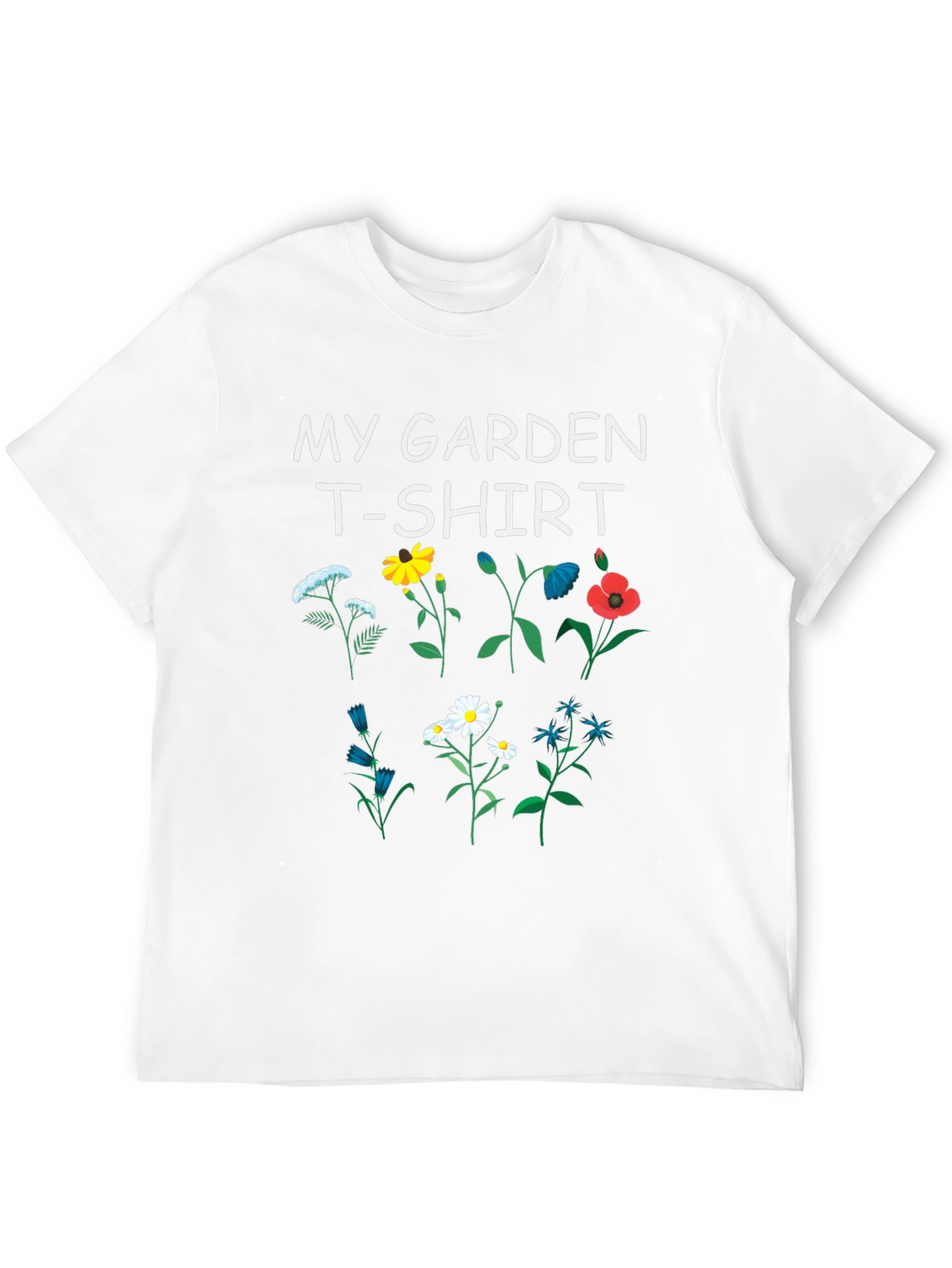 My Garden T-Shirt: Floral Design