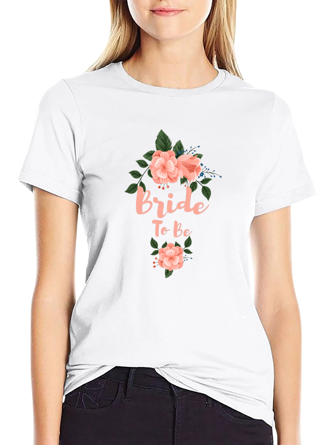 Bride To Be Floral T-Shirt