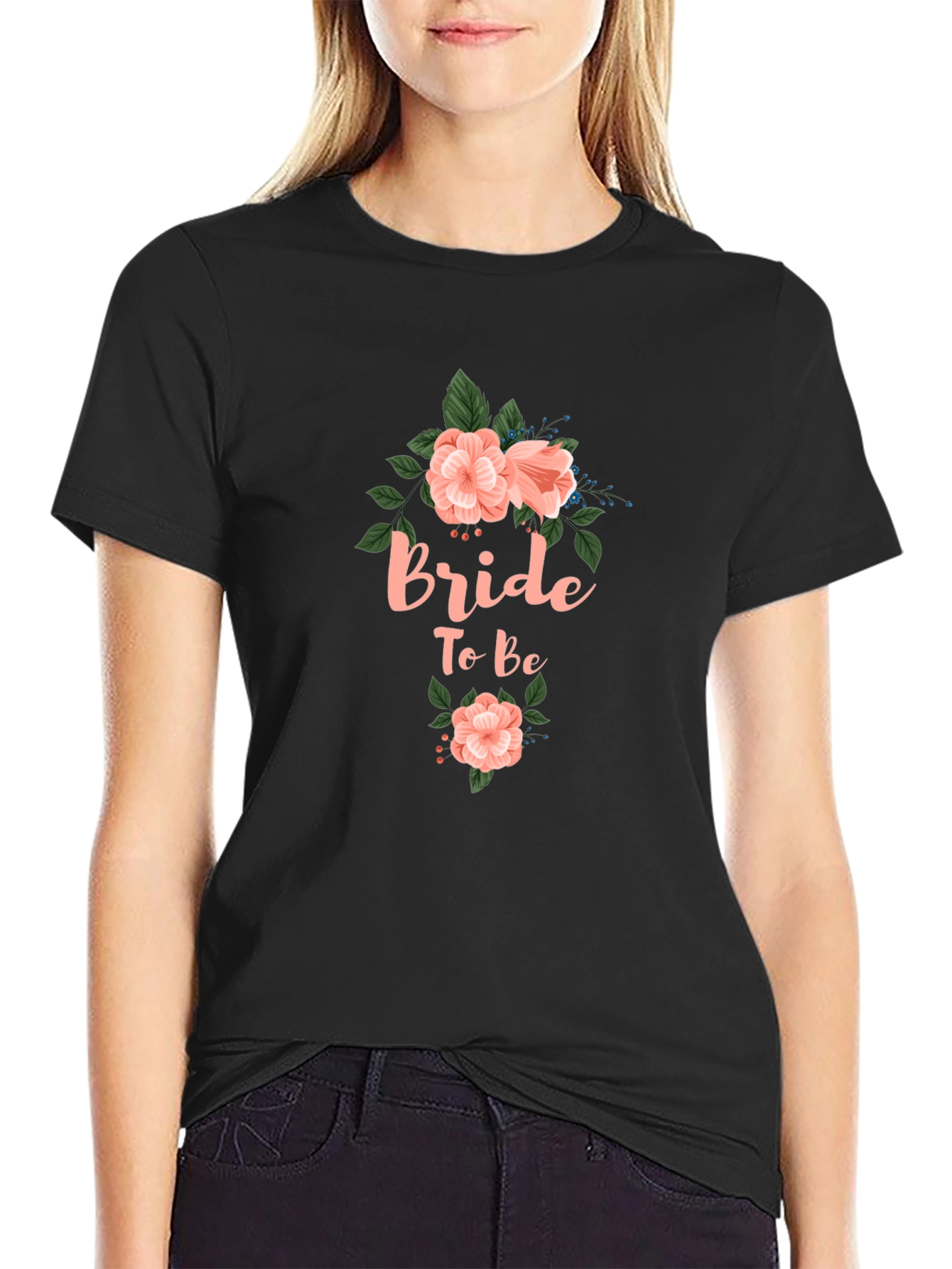 Bride To Be Floral T-Shirt