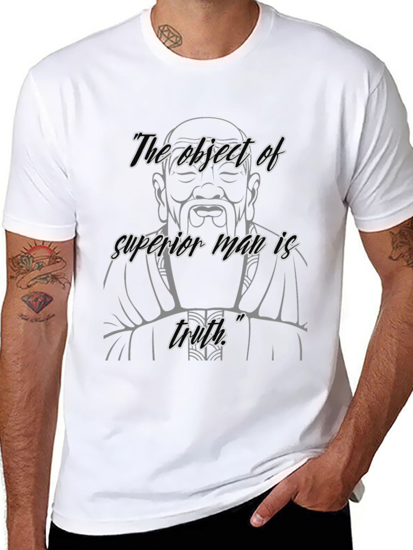 Truth Seeker Black T-Shirt