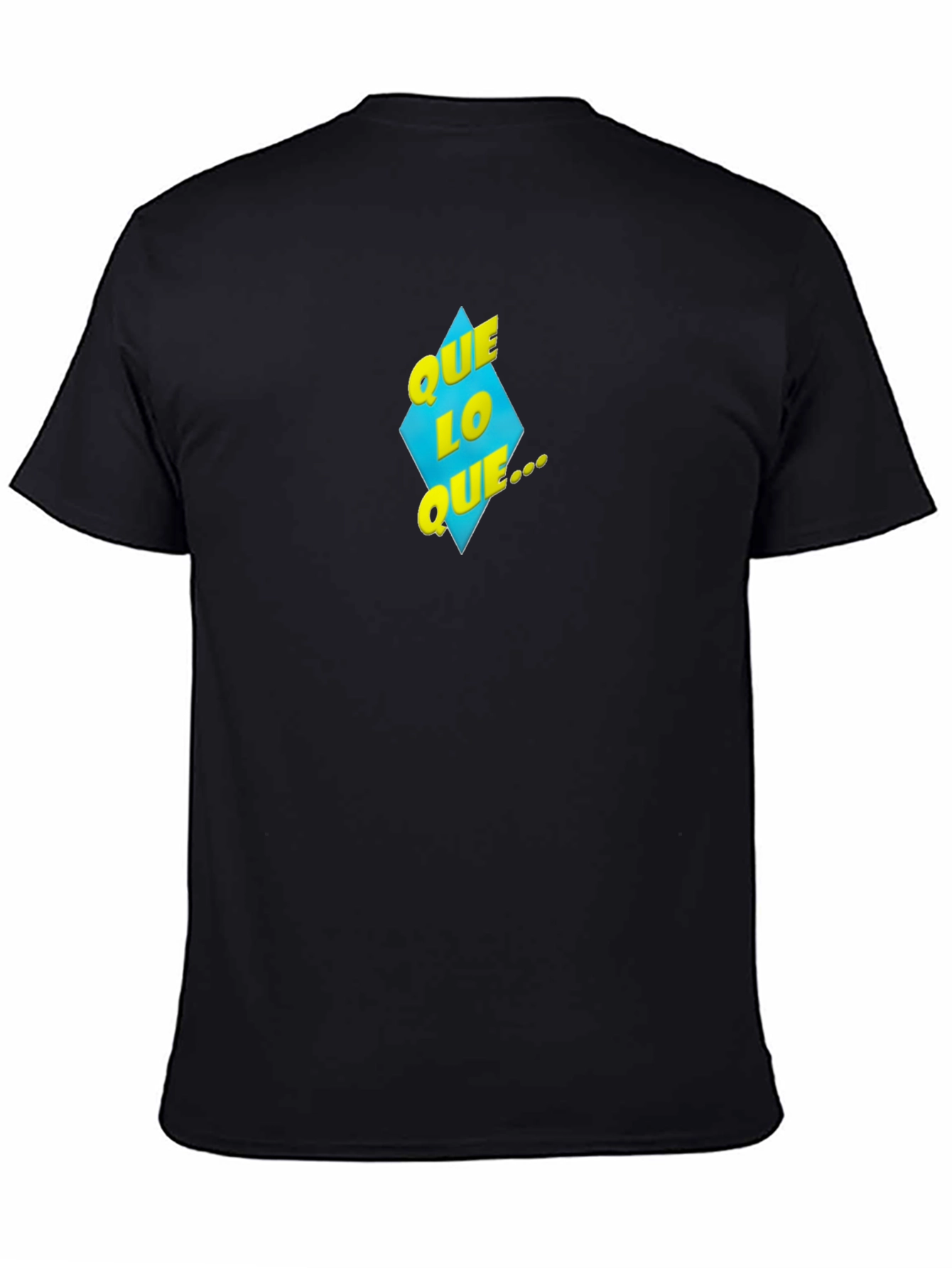 Que Lo Que T-Shirt - Black Graphic Tee