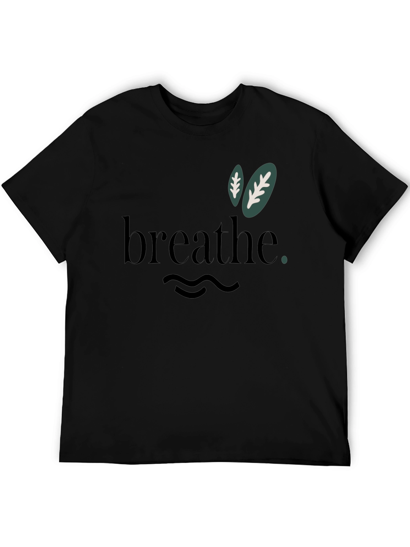 Breathe Graphic Tee - Relaxed Comfort