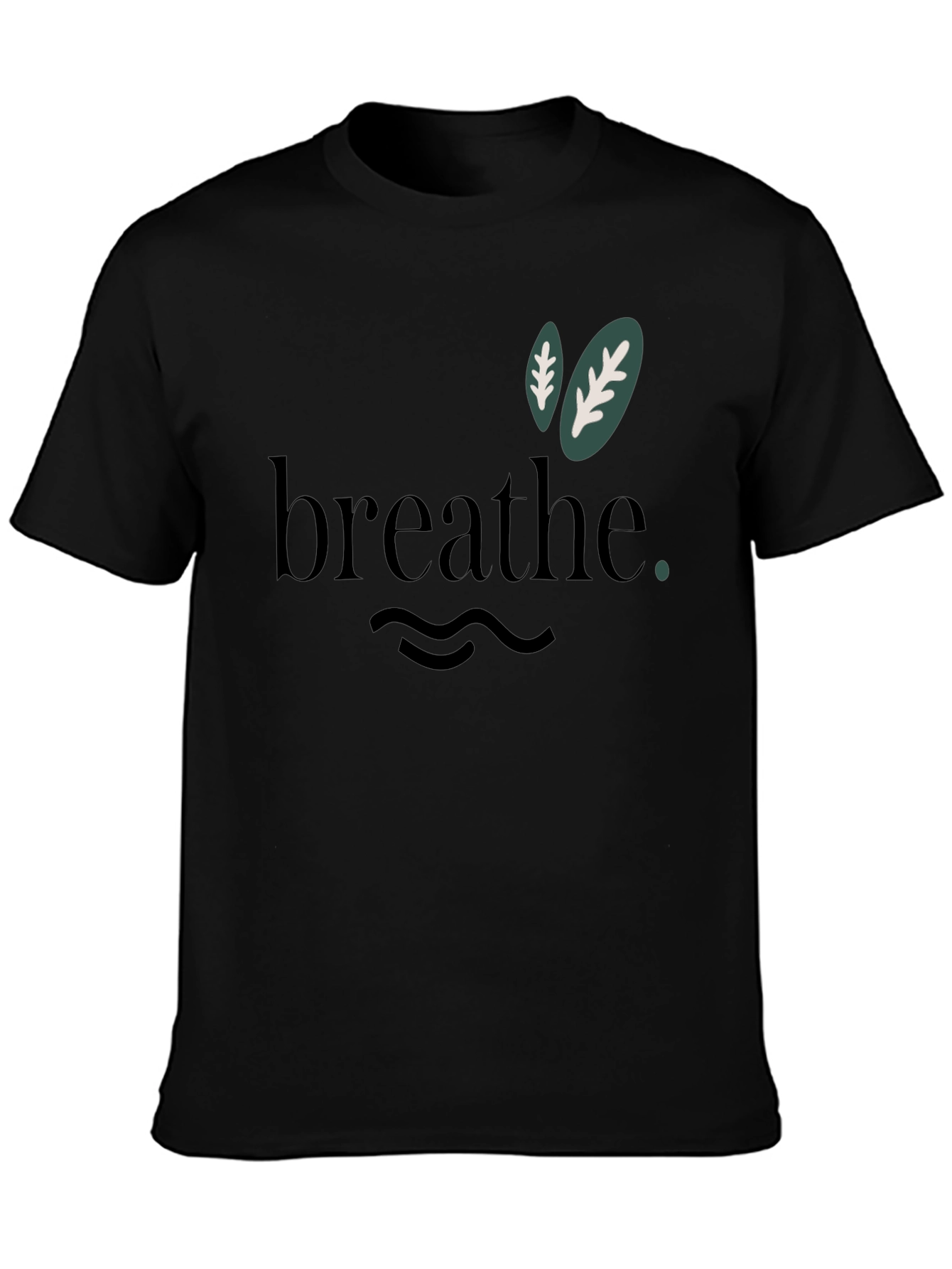 Breathe Graphic Tee - Relaxed Comfort