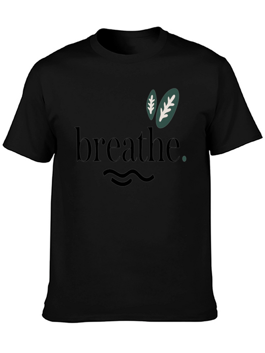 Breathe Graphic Tee - Relaxed Comfort