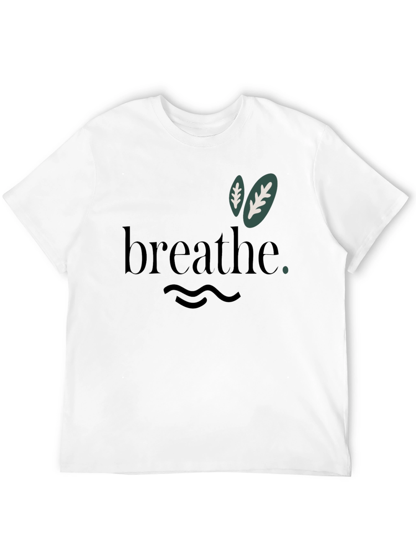 Breathe Graphic Tee - Relaxed Comfort