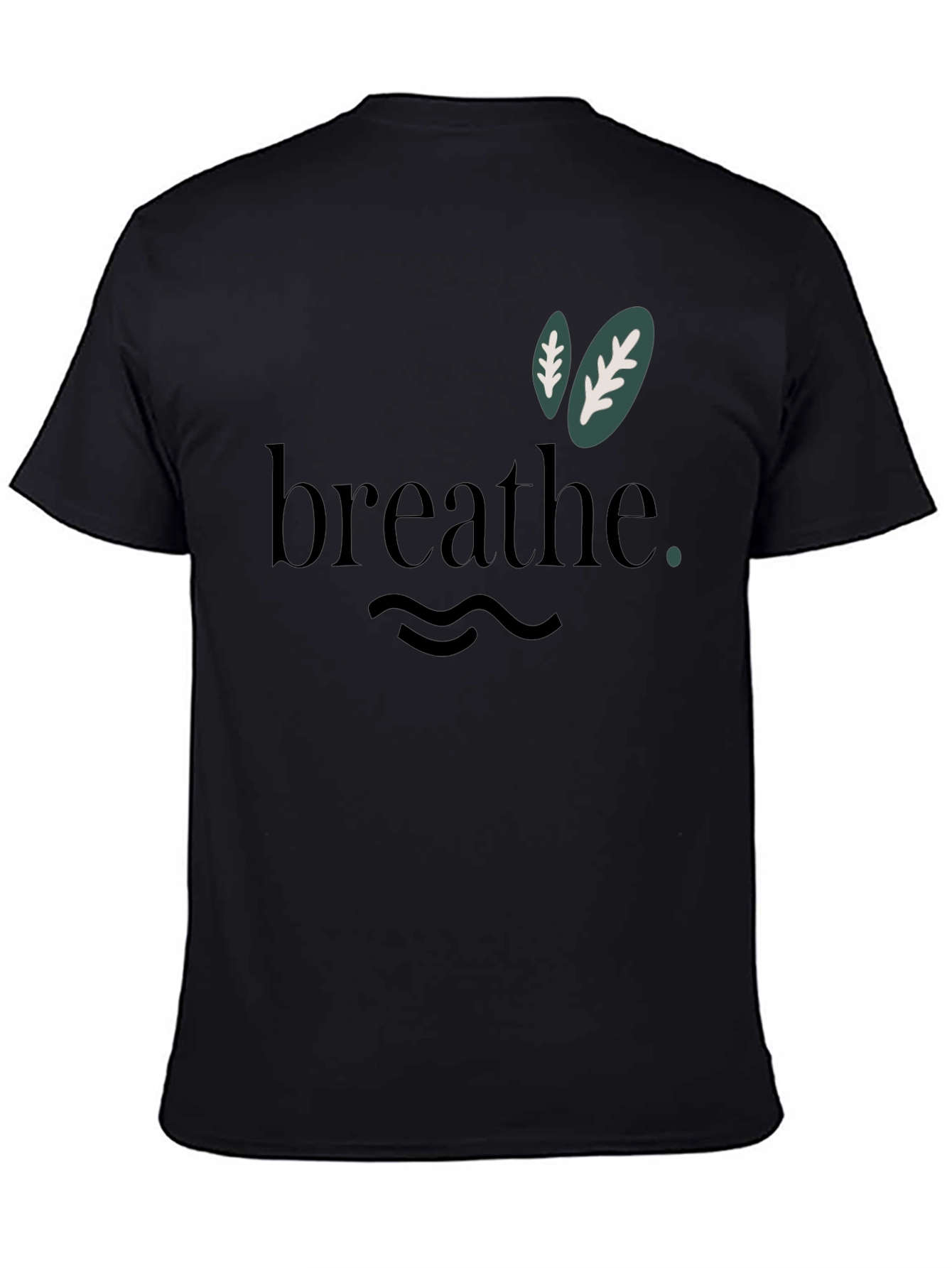 Breathe Graphic Tee - Relaxed Comfort