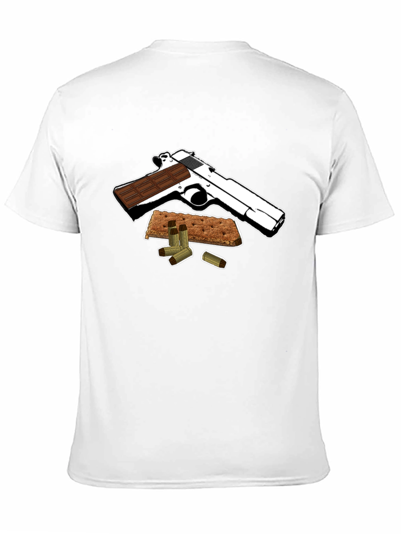Smores Gun T-Shirt - Funny Dessert Graphic Tee