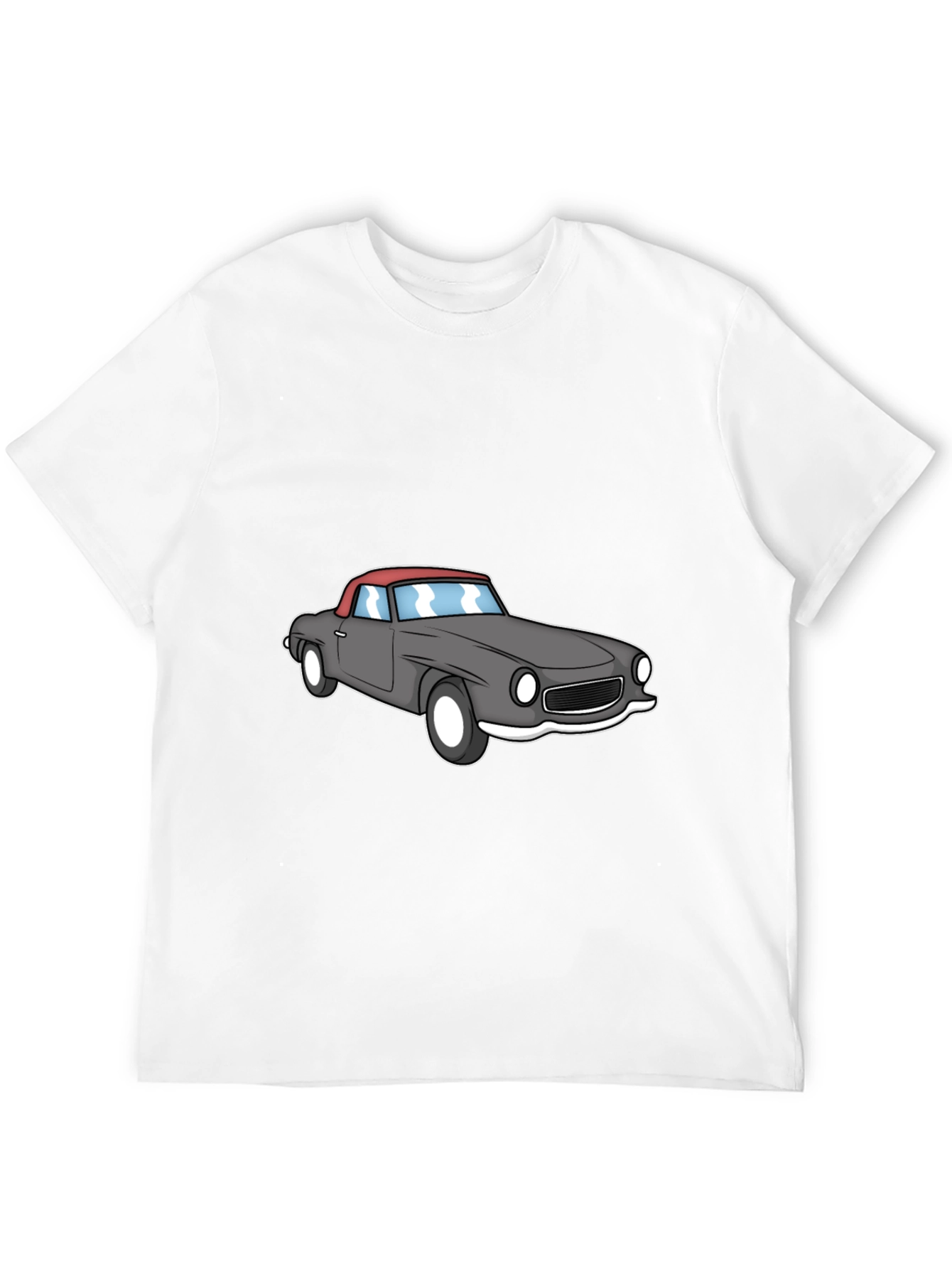 Classic Car Graphic Tee - Mens Black T-Shirt