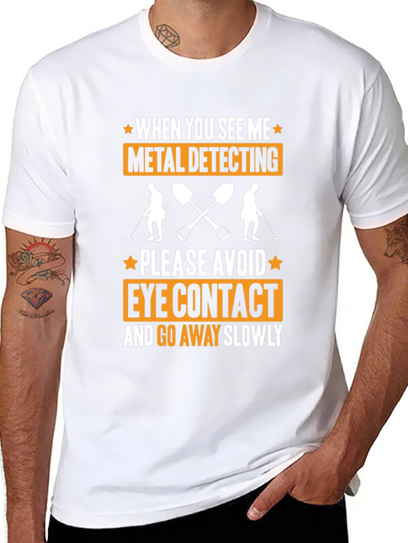 Metal Detecting T-Shirt Funny Graphic Tee
