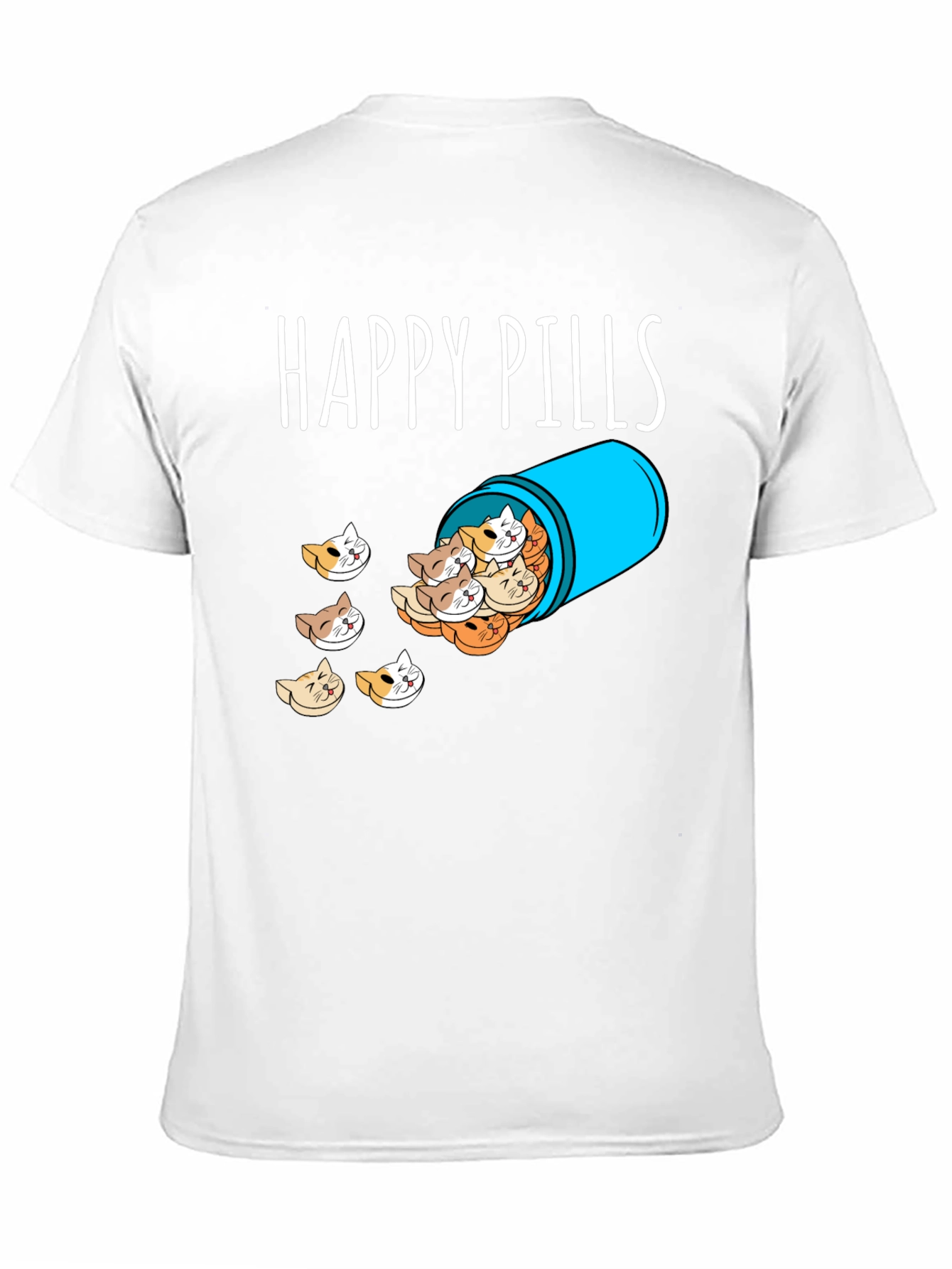 Happy Pills Cat T-Shirt