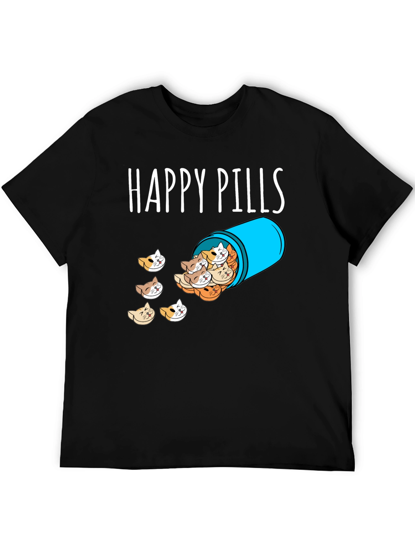 Happy Pills Cat T-Shirt
