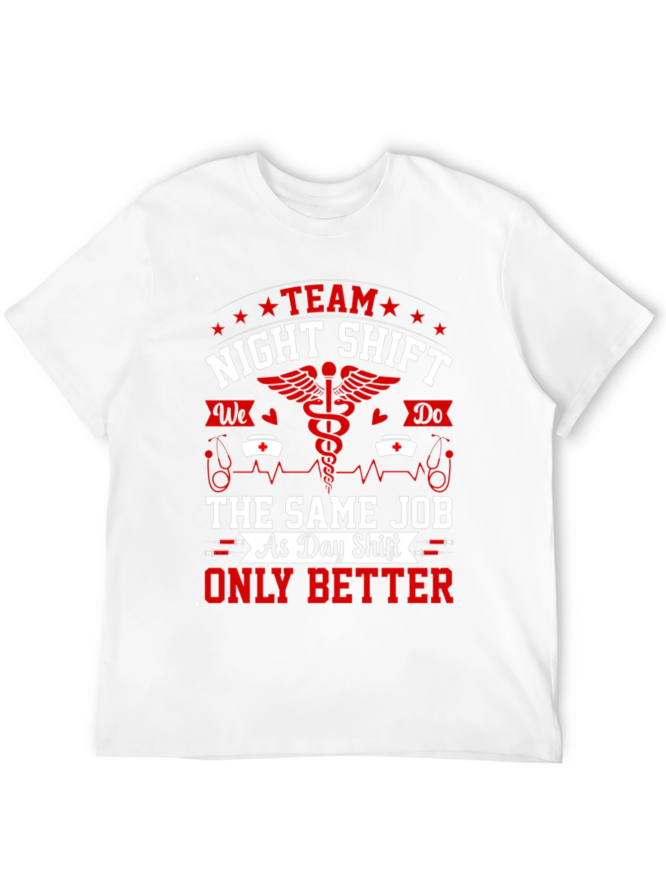 Night Shift Team T-Shirt - Nurse/Medical Humor
