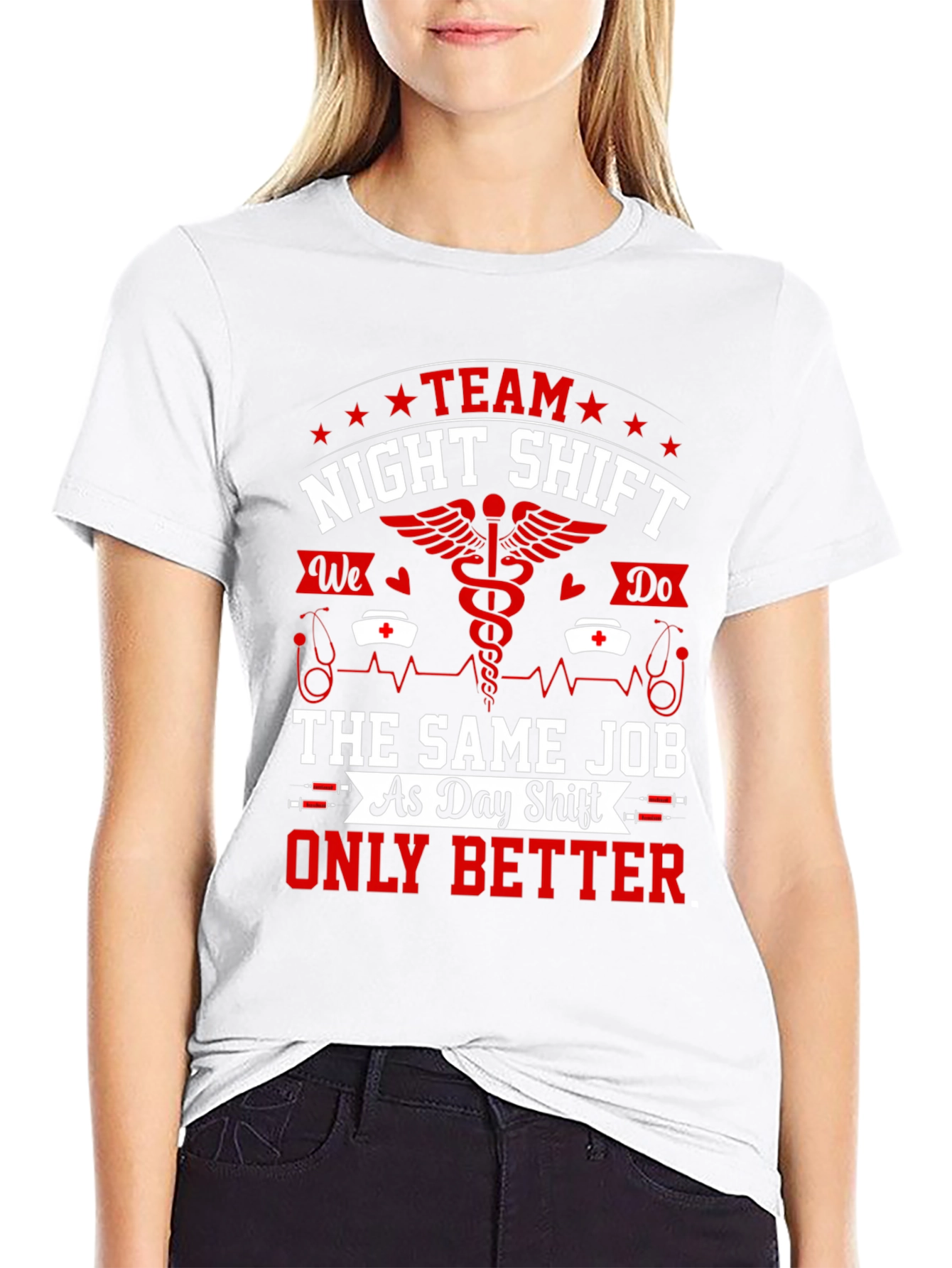 Night Shift Team T-Shirt - Nurse/Medical Humor