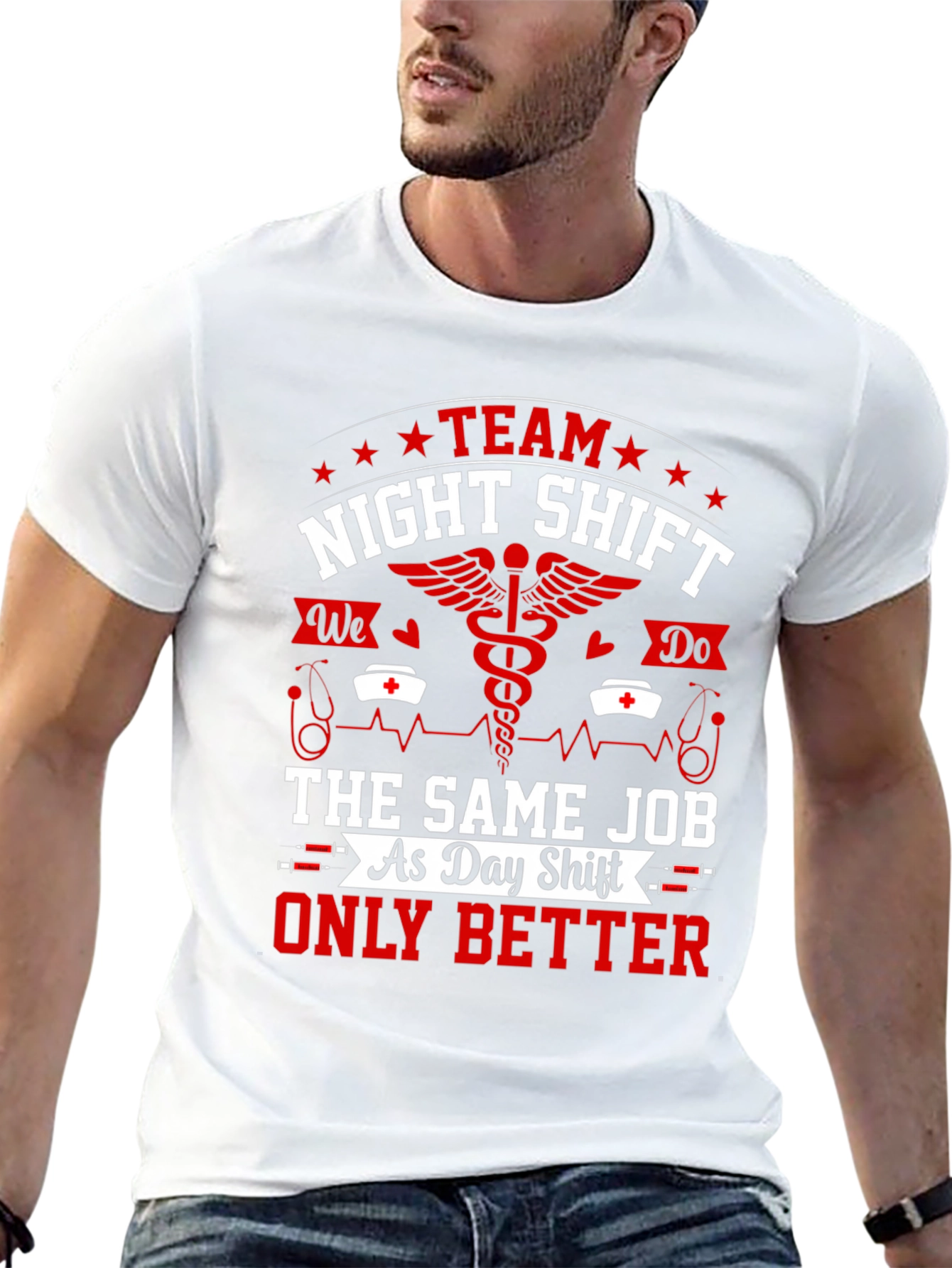 Night Shift Team T-Shirt - Nurse/Medical Humor
