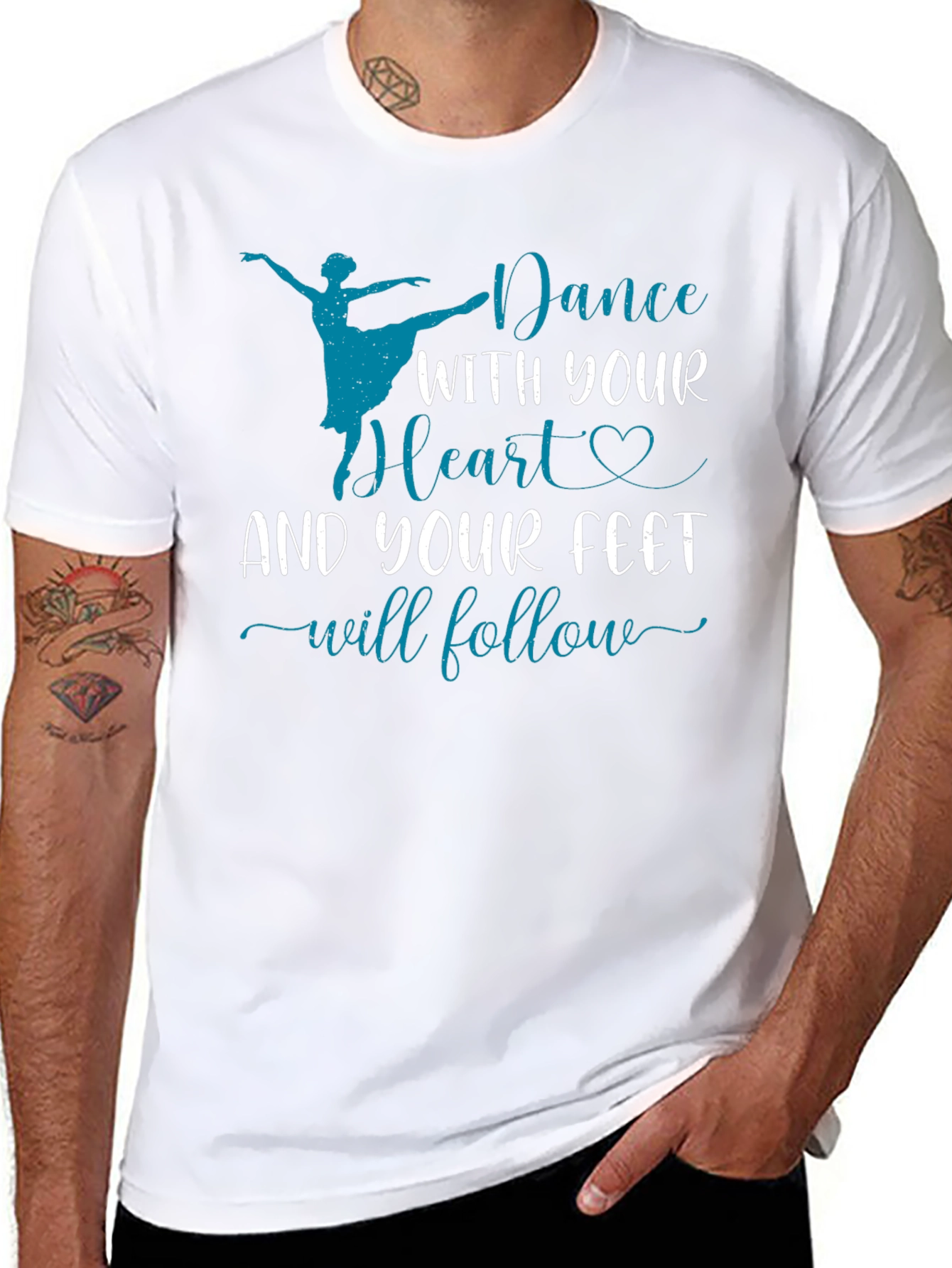 Dance With Your Heart Graphic Tee