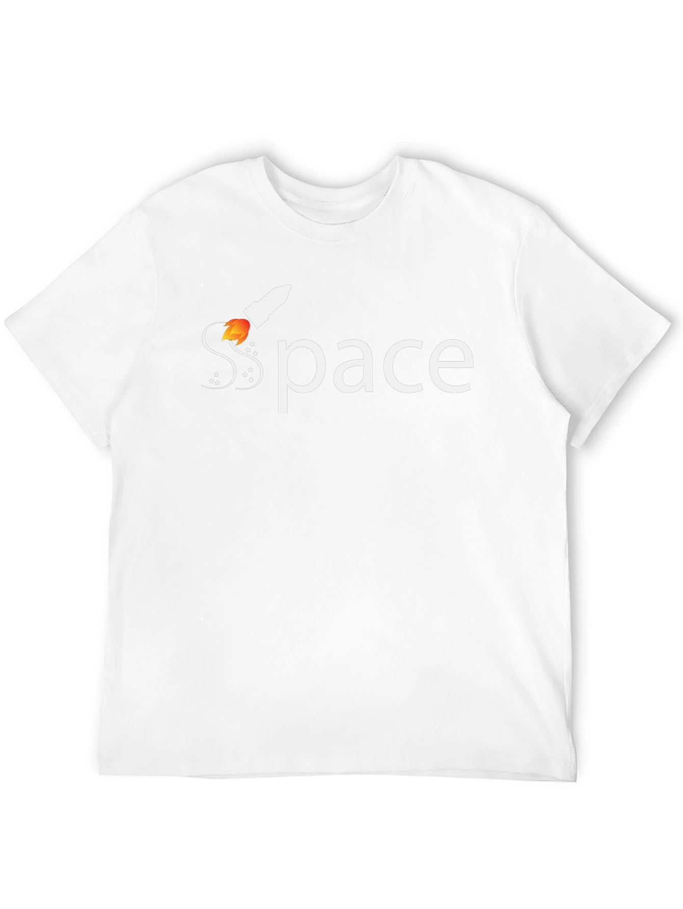Space Rocket T-Shirt - Premium Cotton Tee