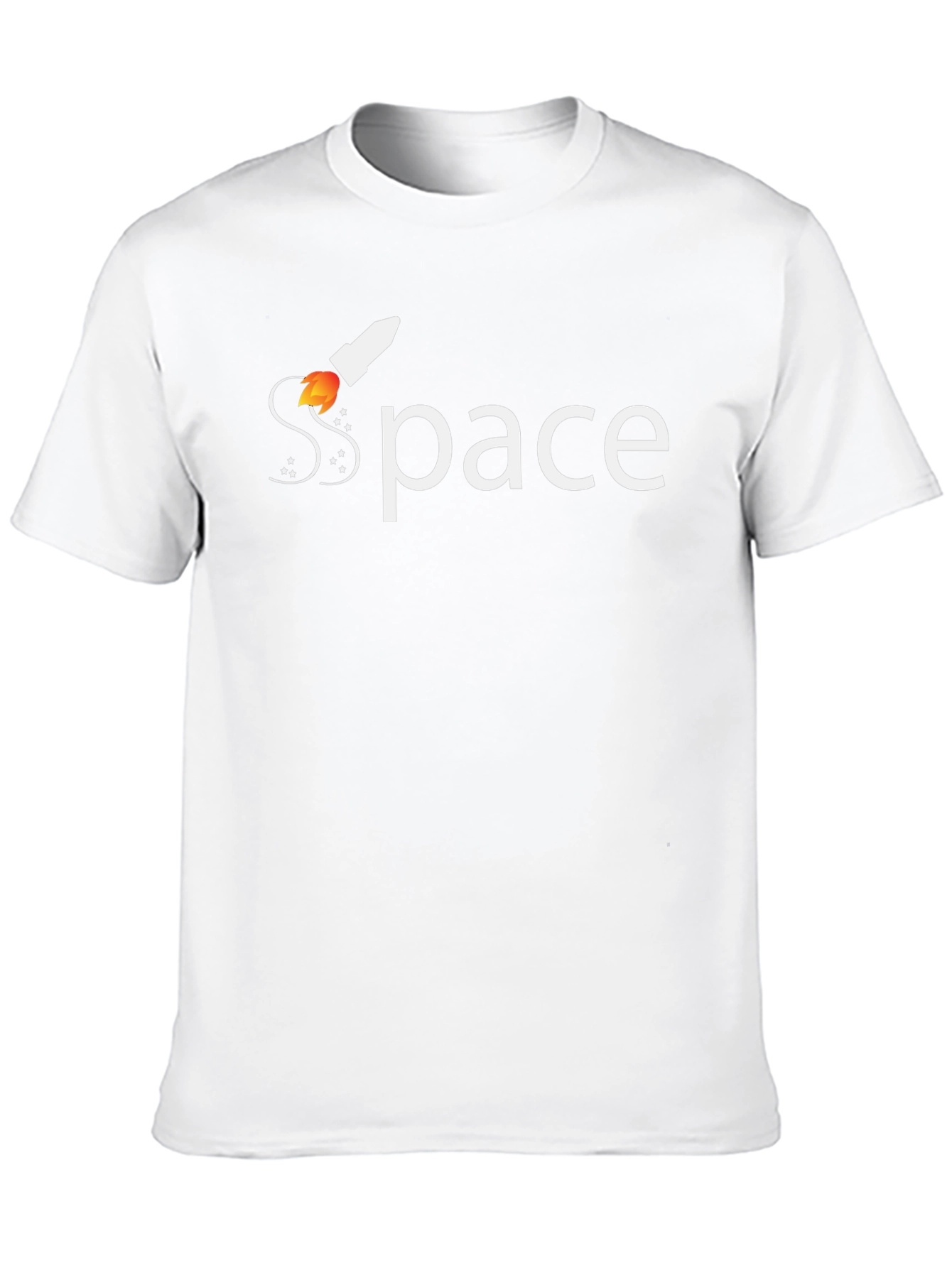 Space Rocket T-Shirt - Premium Cotton Tee