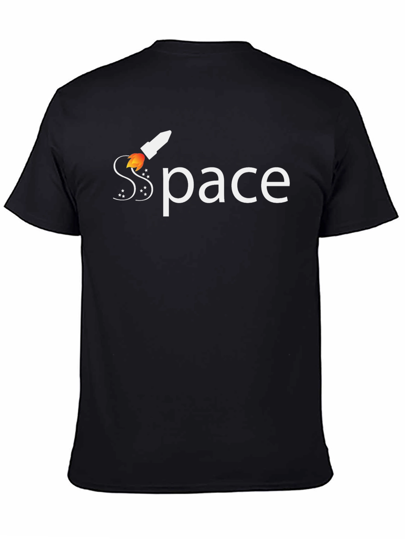 Space Rocket T-Shirt - Premium Cotton Tee