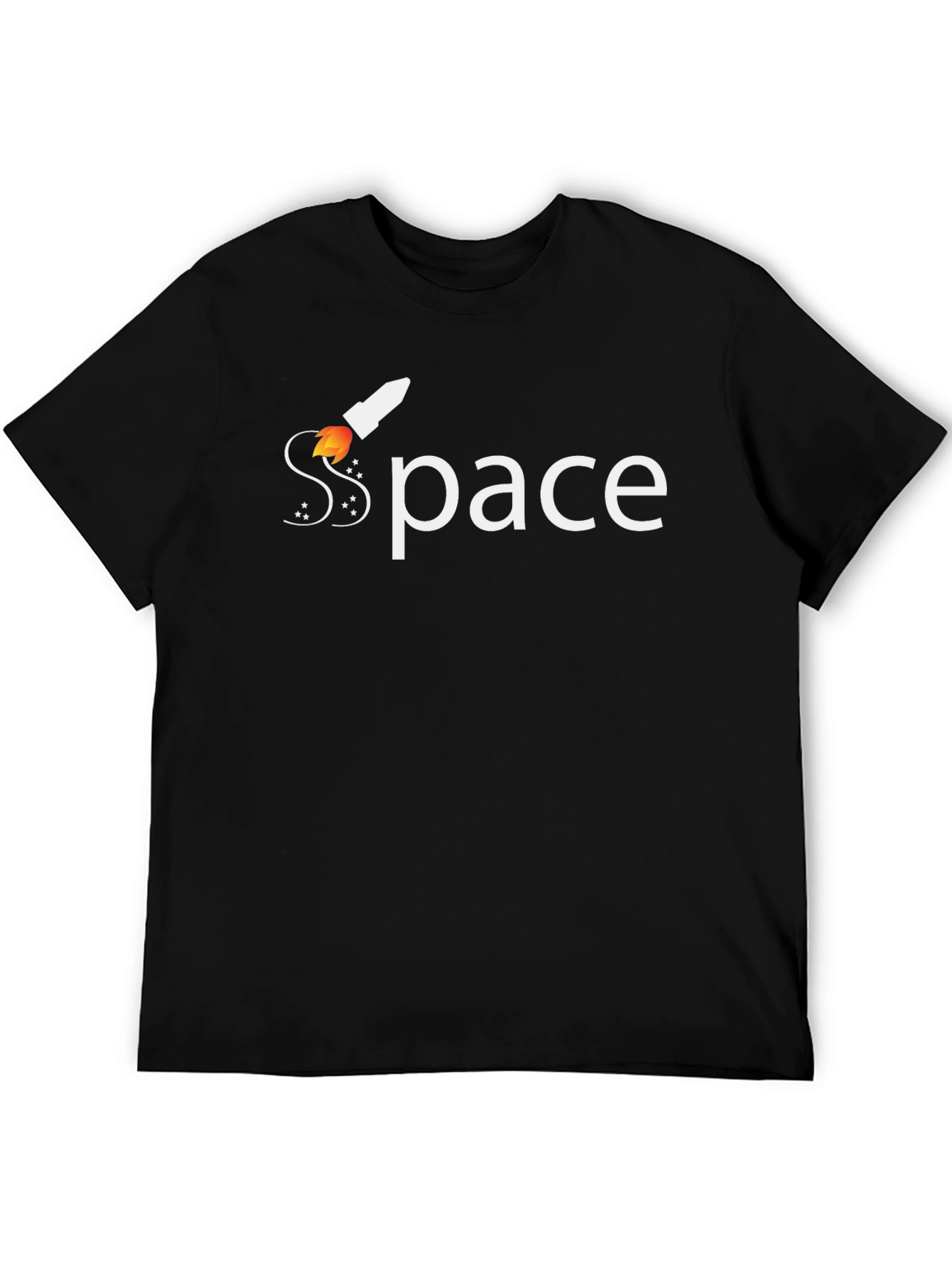 Space Rocket T-Shirt - Premium Cotton Tee