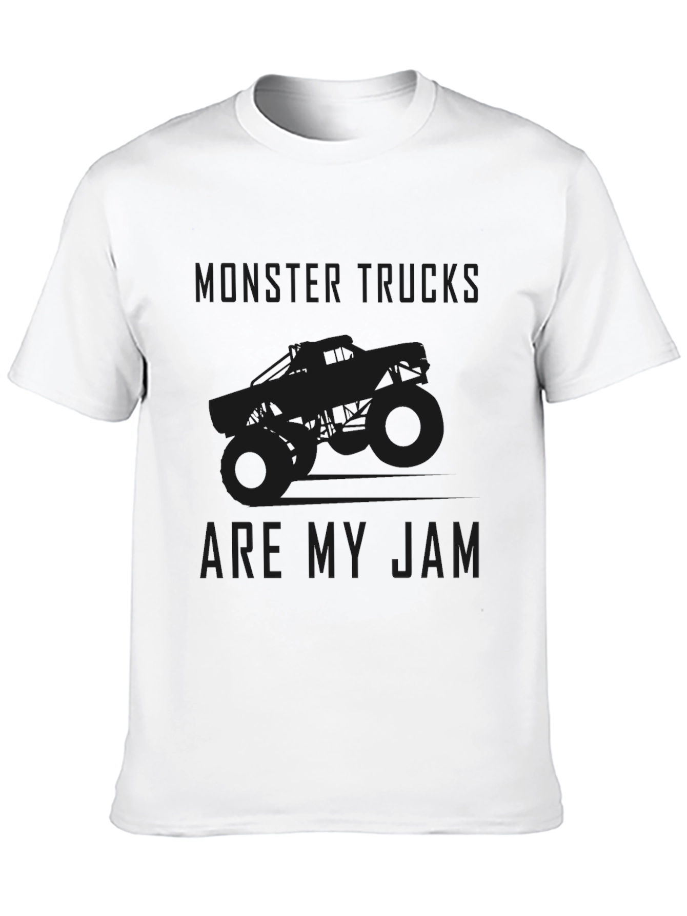 Monster Truck T-Shirt - Are My Jam Black Tee