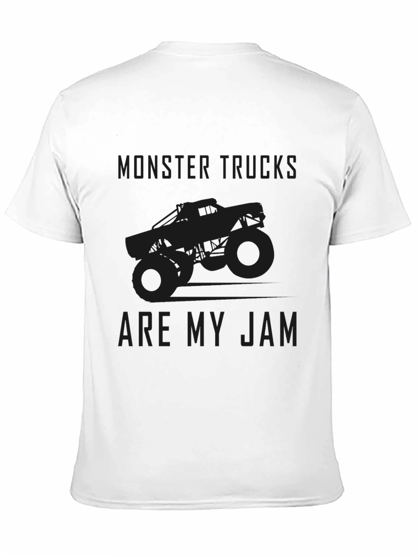 Monster Truck T-Shirt - Are My Jam Black Tee