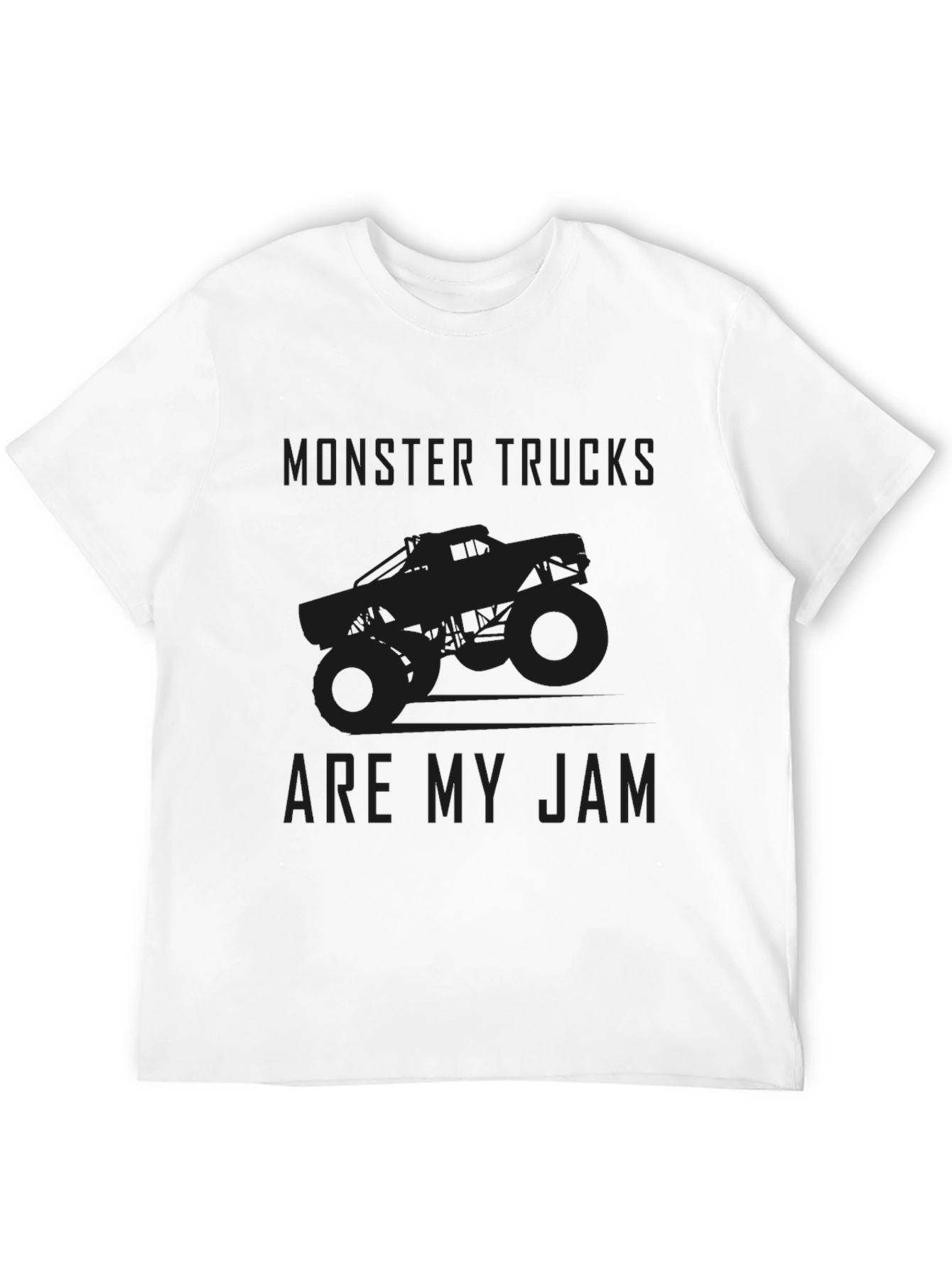 Monster Truck T-Shirt - Are My Jam Black Tee